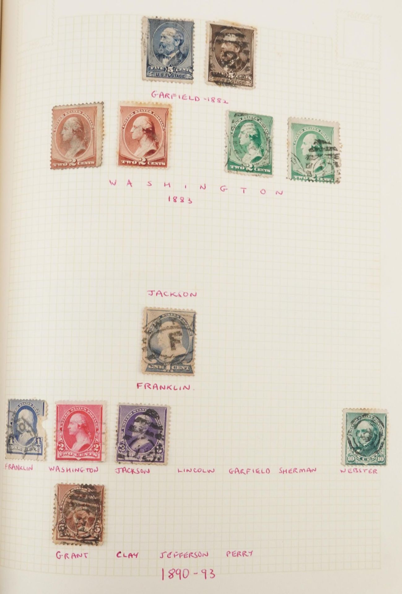 Collection of 19th century and later stamps arranged seven stock books and albums including Great - Image 30 of 37