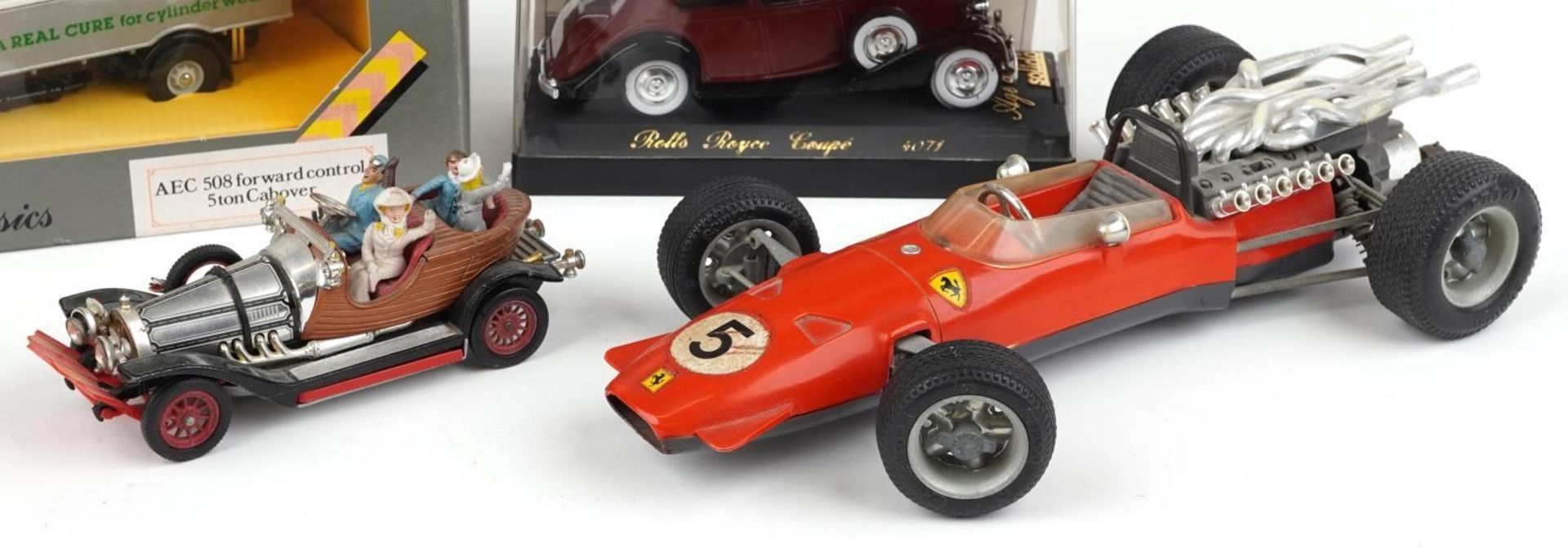 Vintage and later model and toy cars including Schuco Ferrari Formel II, Corgi Toys Chitty Chitty - Image 3 of 3