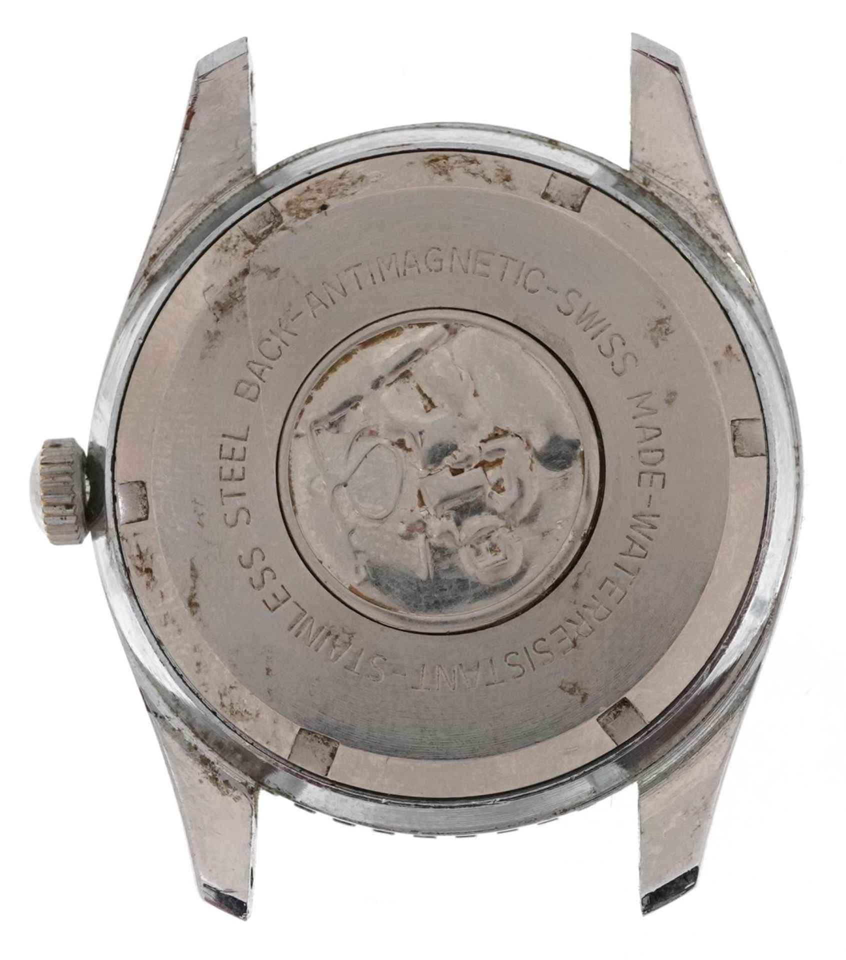 OHN, gentlemen's OHN Airman manual wristwatch having silvered dial, 36mm in diameter - Bild 2 aus 4