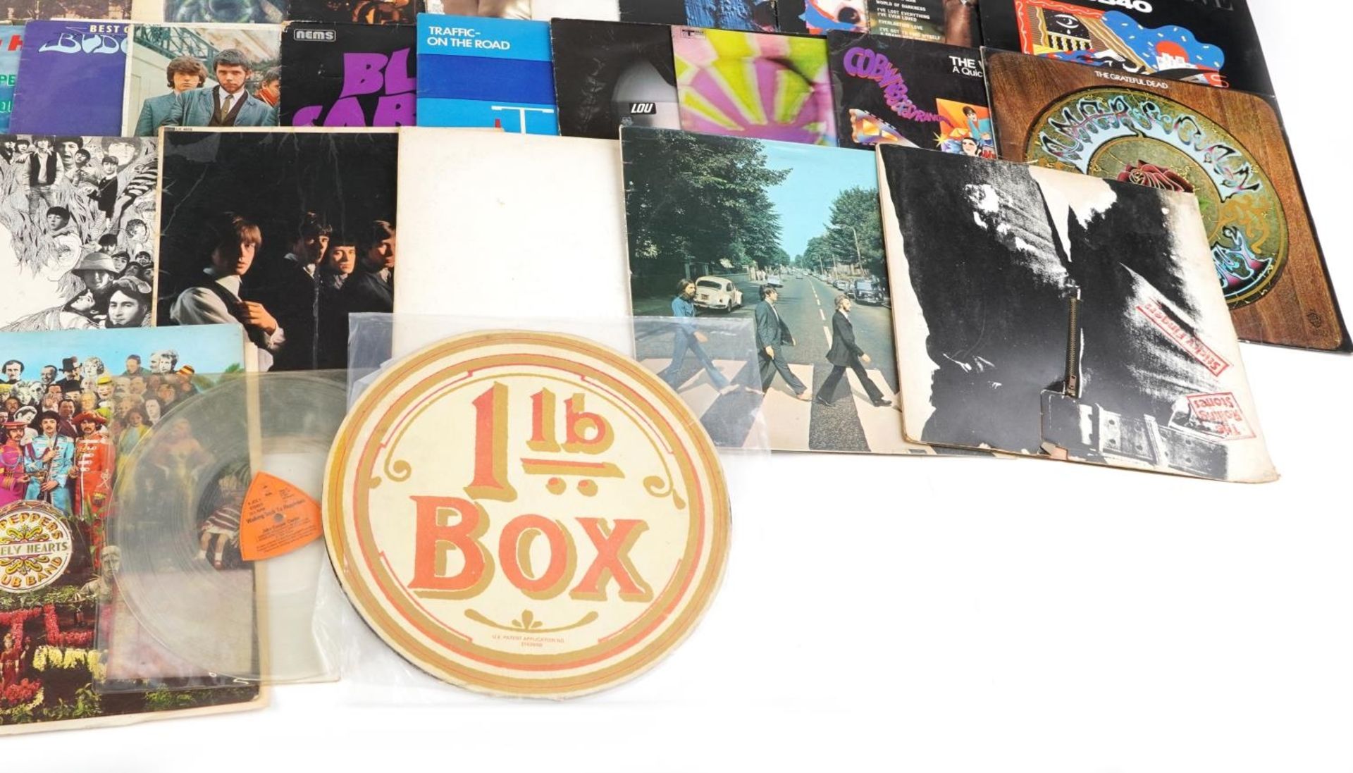 Vinyl LP records including The Beatles White Album, The Rolling Stones, Budgie, Black Sabbath, The - Bild 5 aus 5
