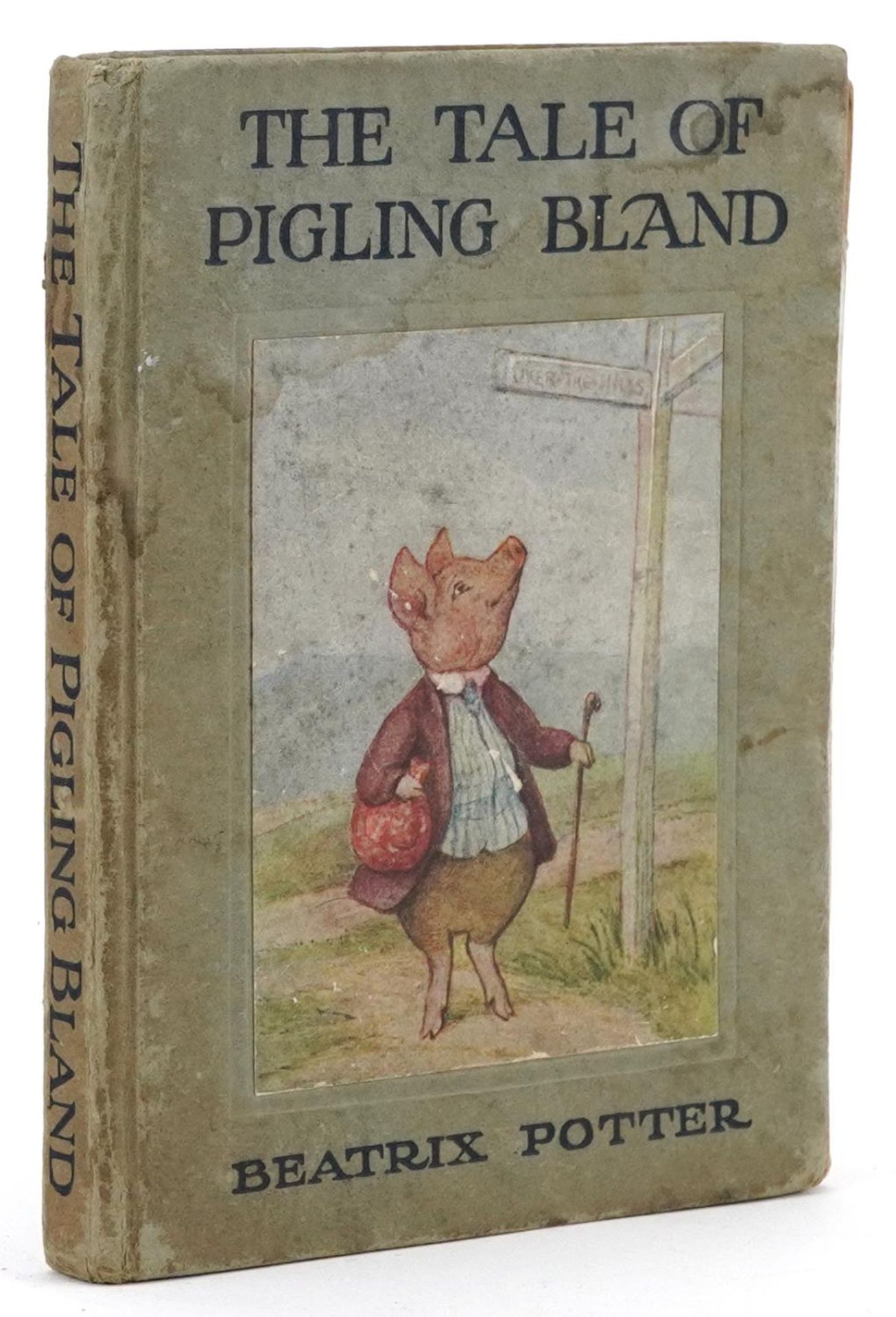 The Tale of Pigling Bland, hardback book by Beatrix Potter published London Frederick Warne & Co,