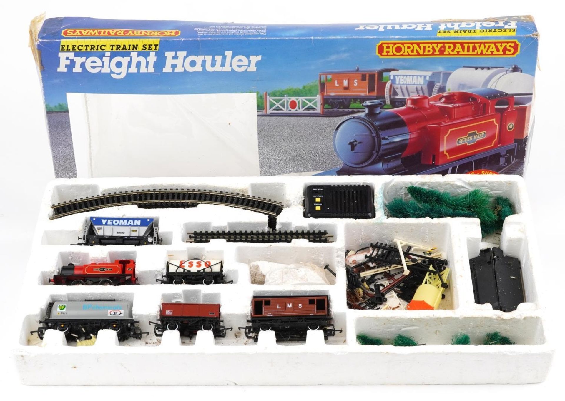 Hornby Freight Hauler electric part train set with box