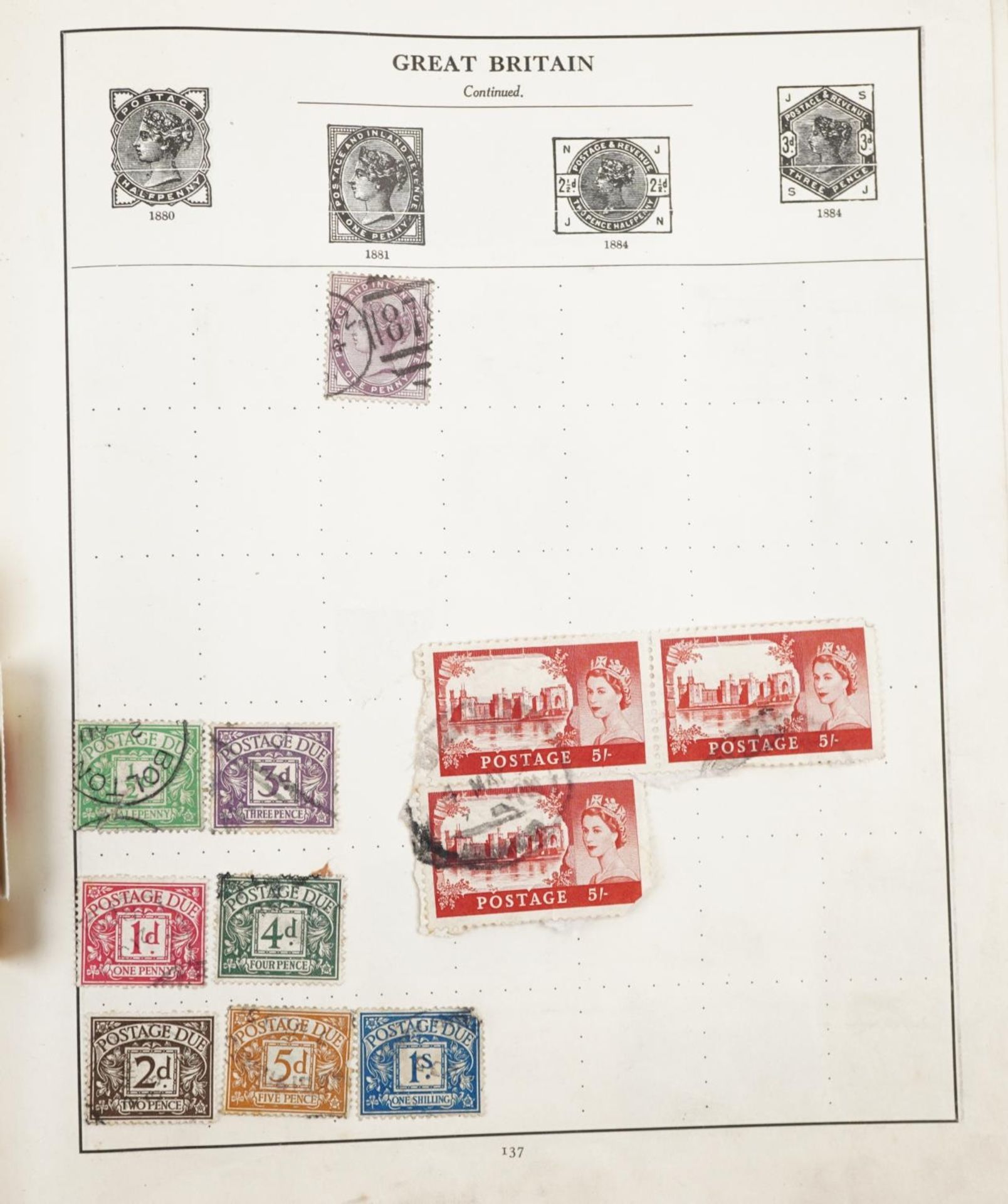 Collection of 19th century and later stamps arranged seven stock books and albums including - Image 10 of 21