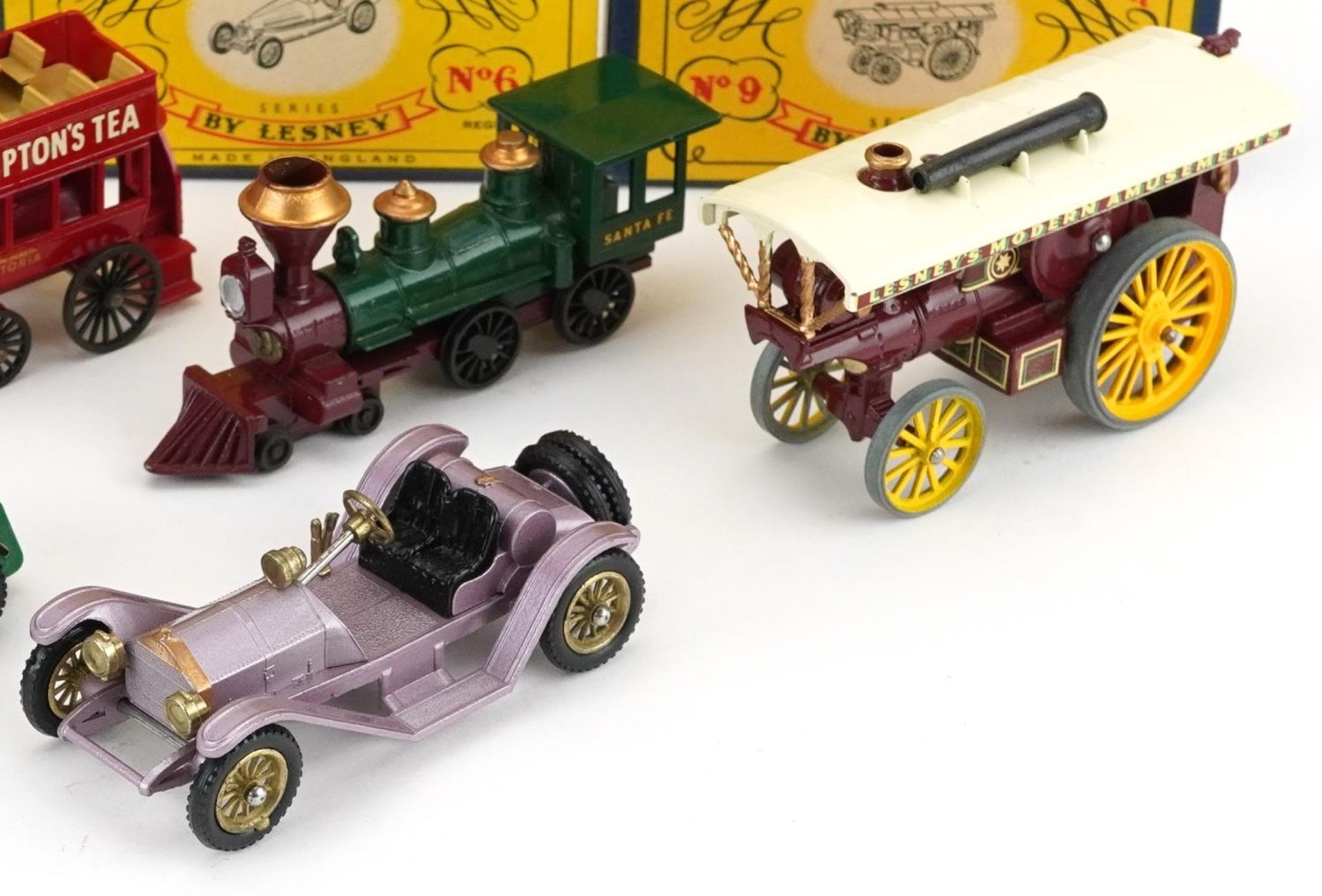 Eight vintage Lesney Models of Yesteryear diecast vehicles with boxes comprising Y-3, Y-5, Y-6, Y-6, - Bild 3 aus 3