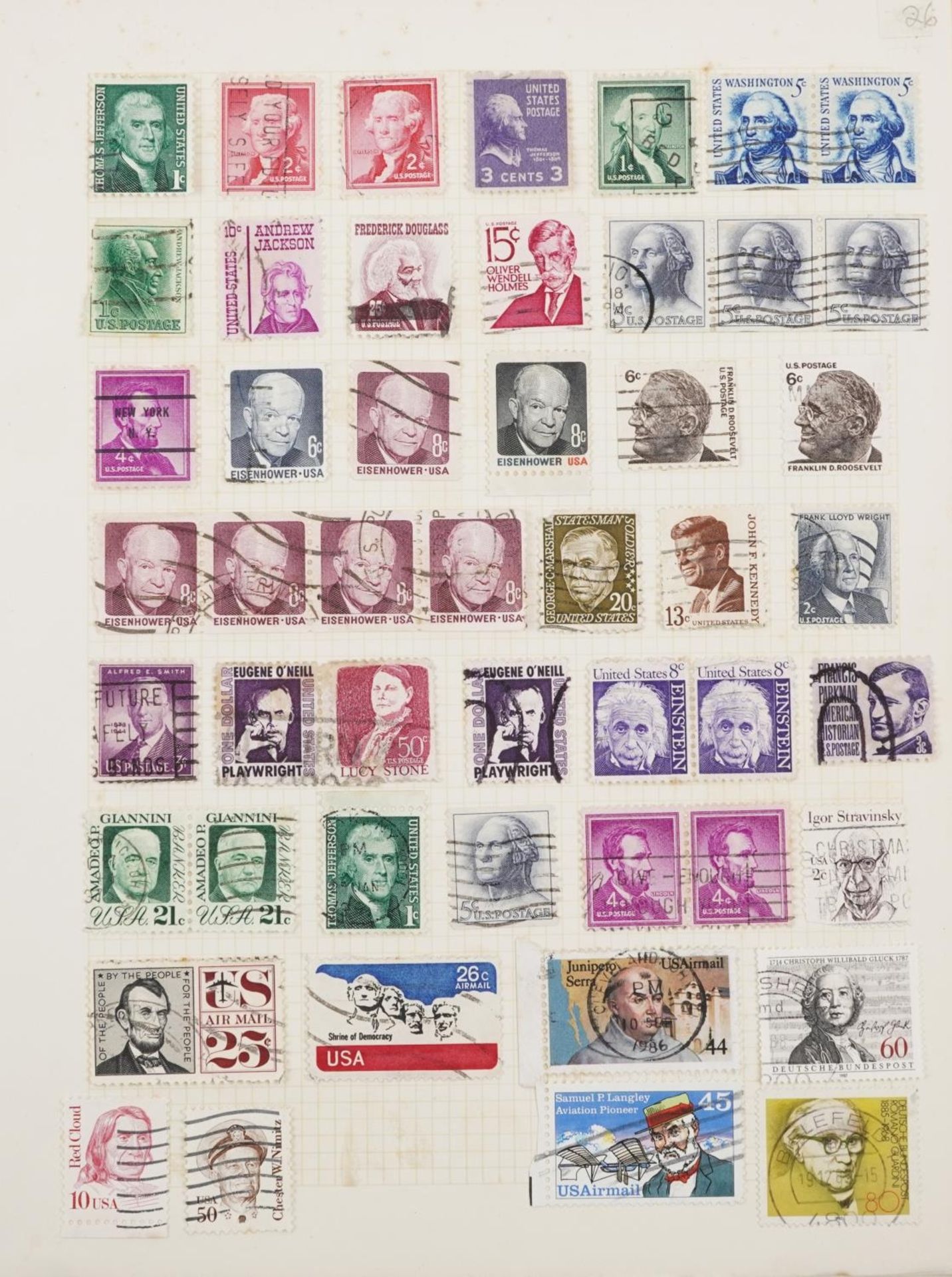 Collection of 19th century and later stamps arranged seven stock books and albums including - Image 8 of 19