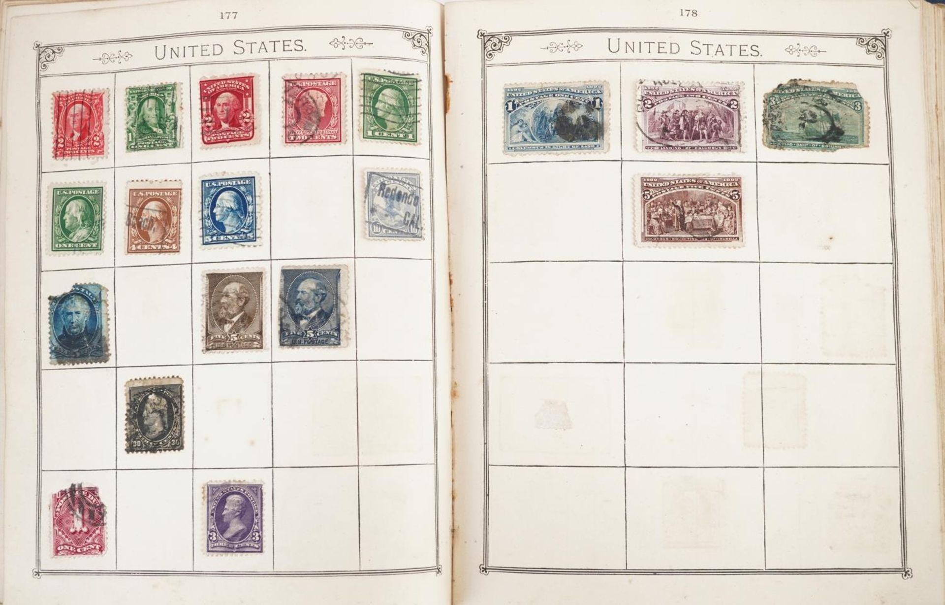 Collection of 19th century and later stamps arranged seven stock books and albums including Ireland, - Image 25 of 32