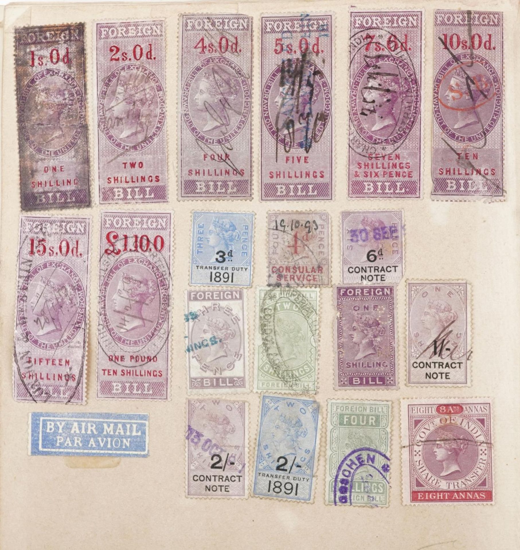 Collection of 19th century and later stamps arranged seven stock books and albums including - Image 12 of 16