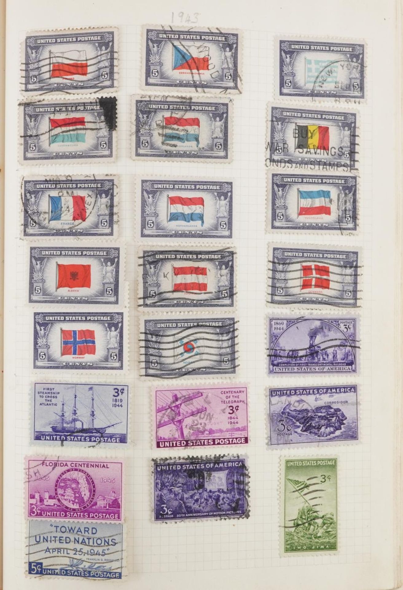 Collection of 19th century and later world stamps arranged in seven stock books and albums including - Image 19 of 39