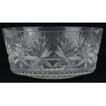 Waterford Crystal fruit bowl from The Nocturne collection, with box, 25cm in diameter