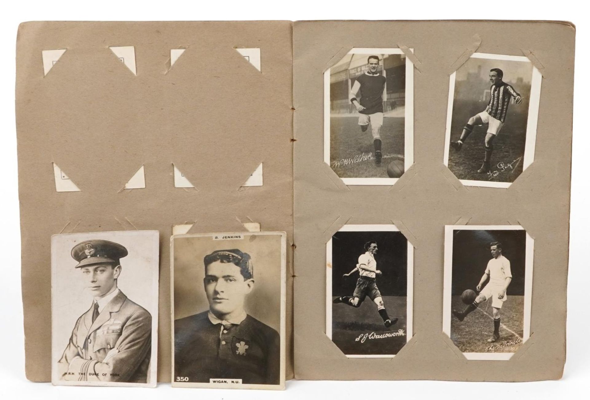 Sporting interest cigarette cards, some arranged in an album including Pinnace Photos Cricketers, - Image 2 of 4