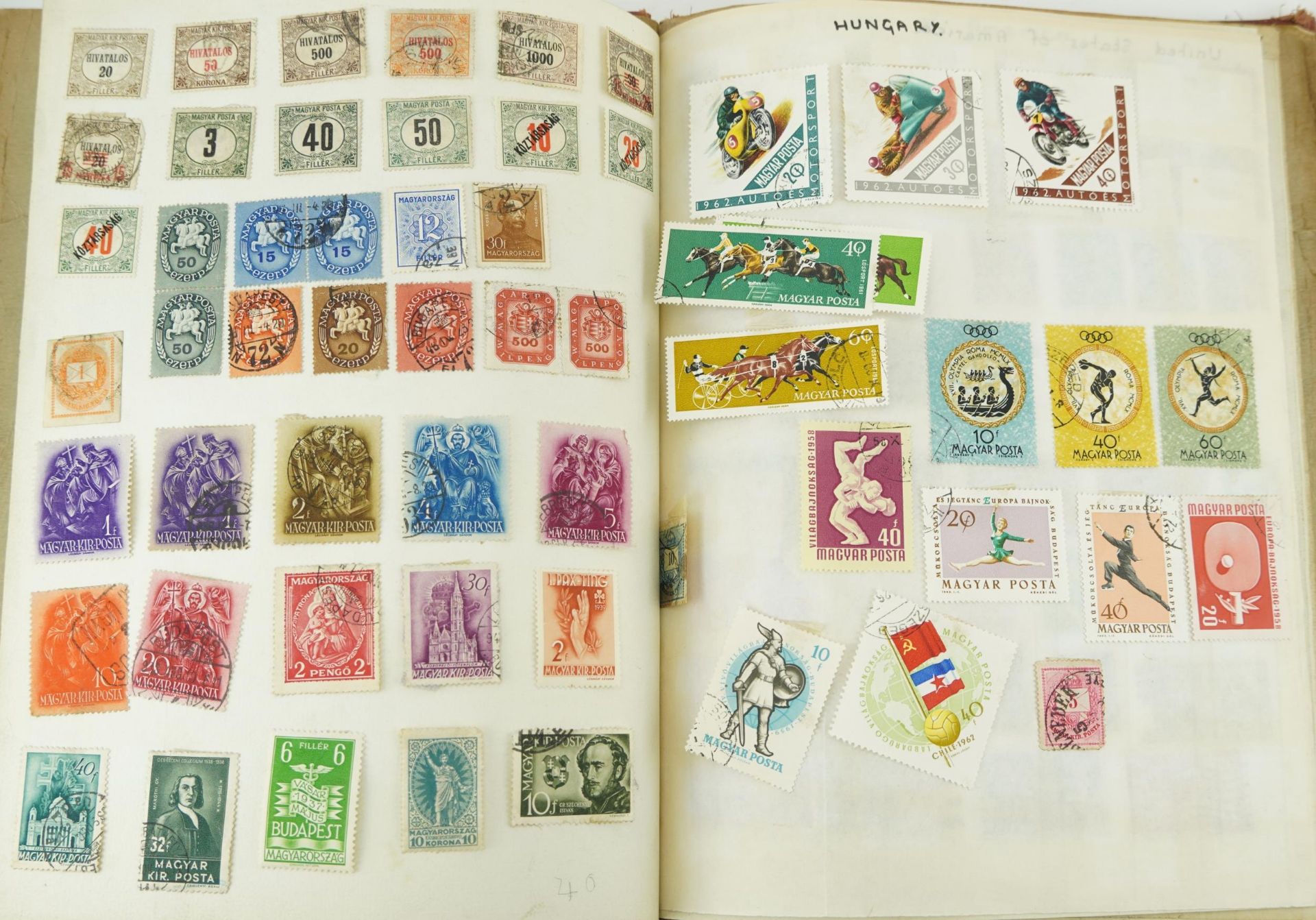 Collection of 19th century and later stamps arranged seven stock books and albums including - Image 16 of 20