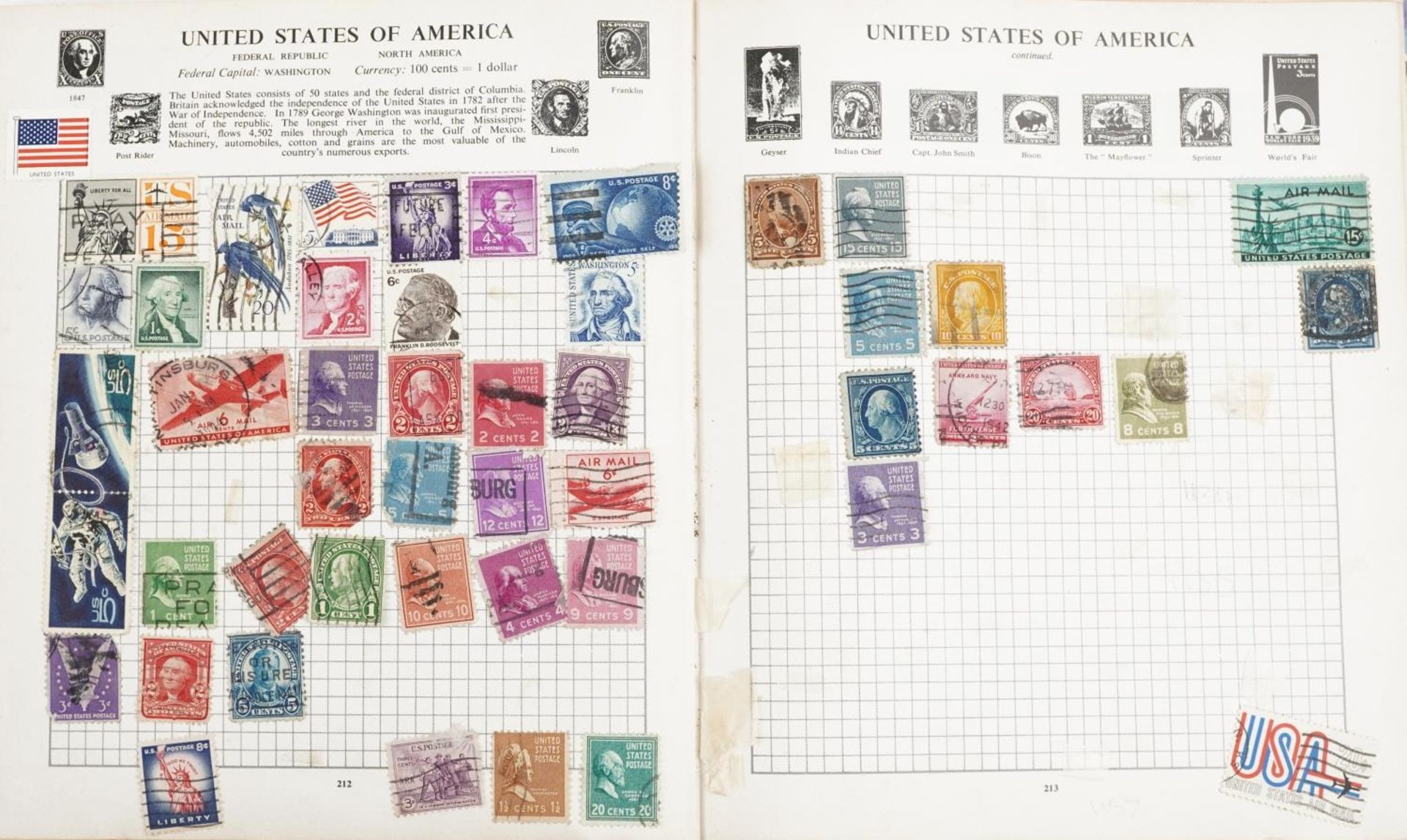 Collection of 19th century and later stamps arranged seven stock books and albums including - Image 9 of 10