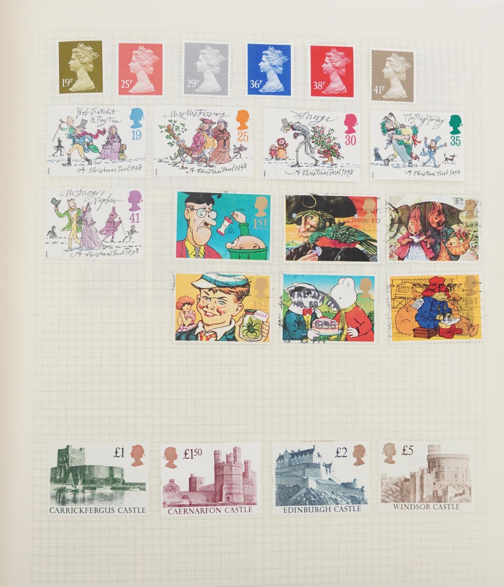 Collection of 19th century and later stamps arranged seven stock books and albums including Great - Image 15 of 37