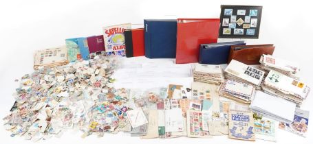 Extensive collection of British and world loose stamps and covers, some arranged in albums