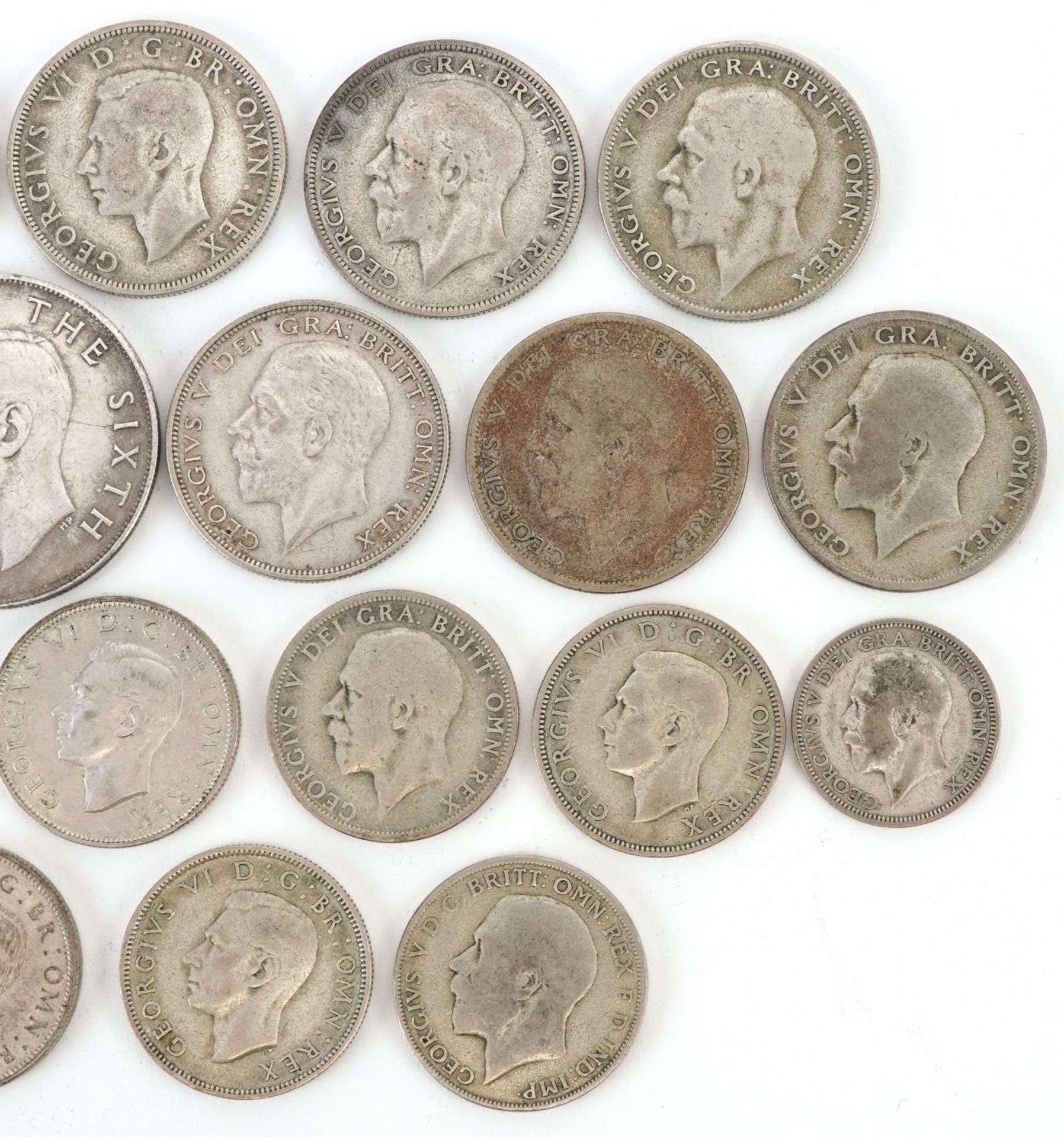 British and New Zealand coinage including half crowns and florins, 240g - Bild 6 aus 6