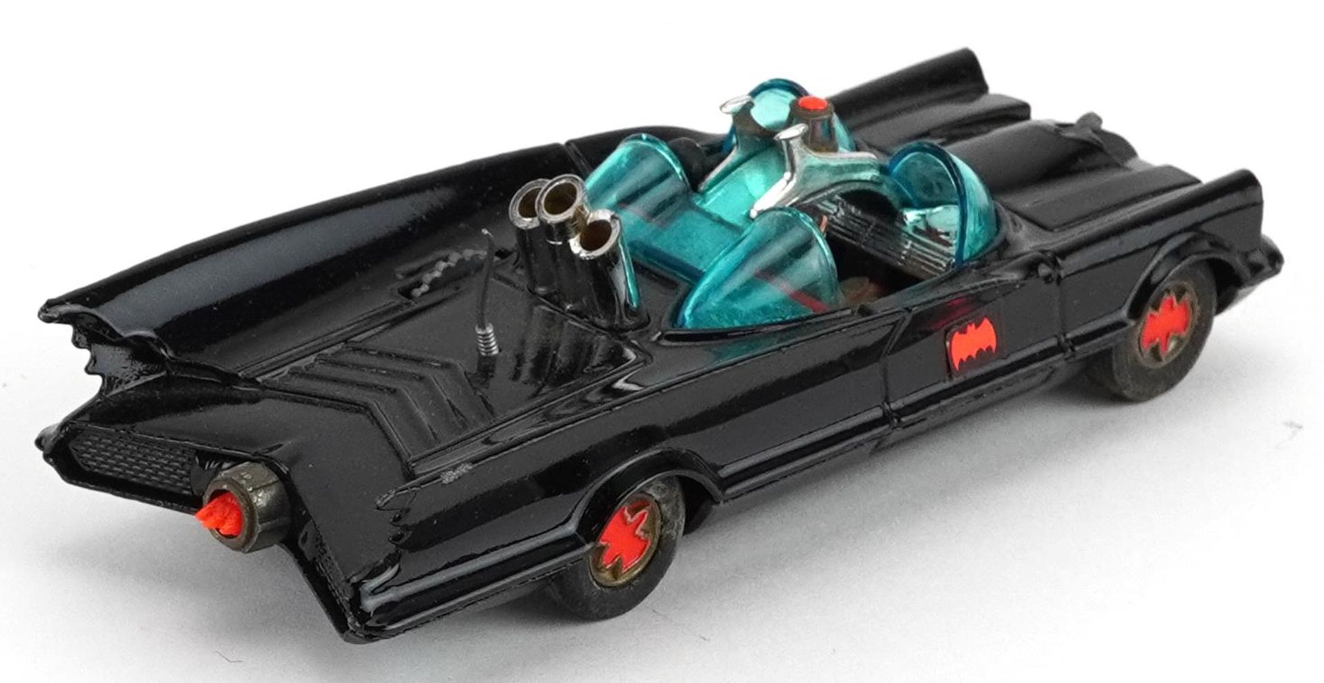Vintage Corgi Toys diecast rocket firing Batmobile with box numbered 267 - Bild 3 aus 4