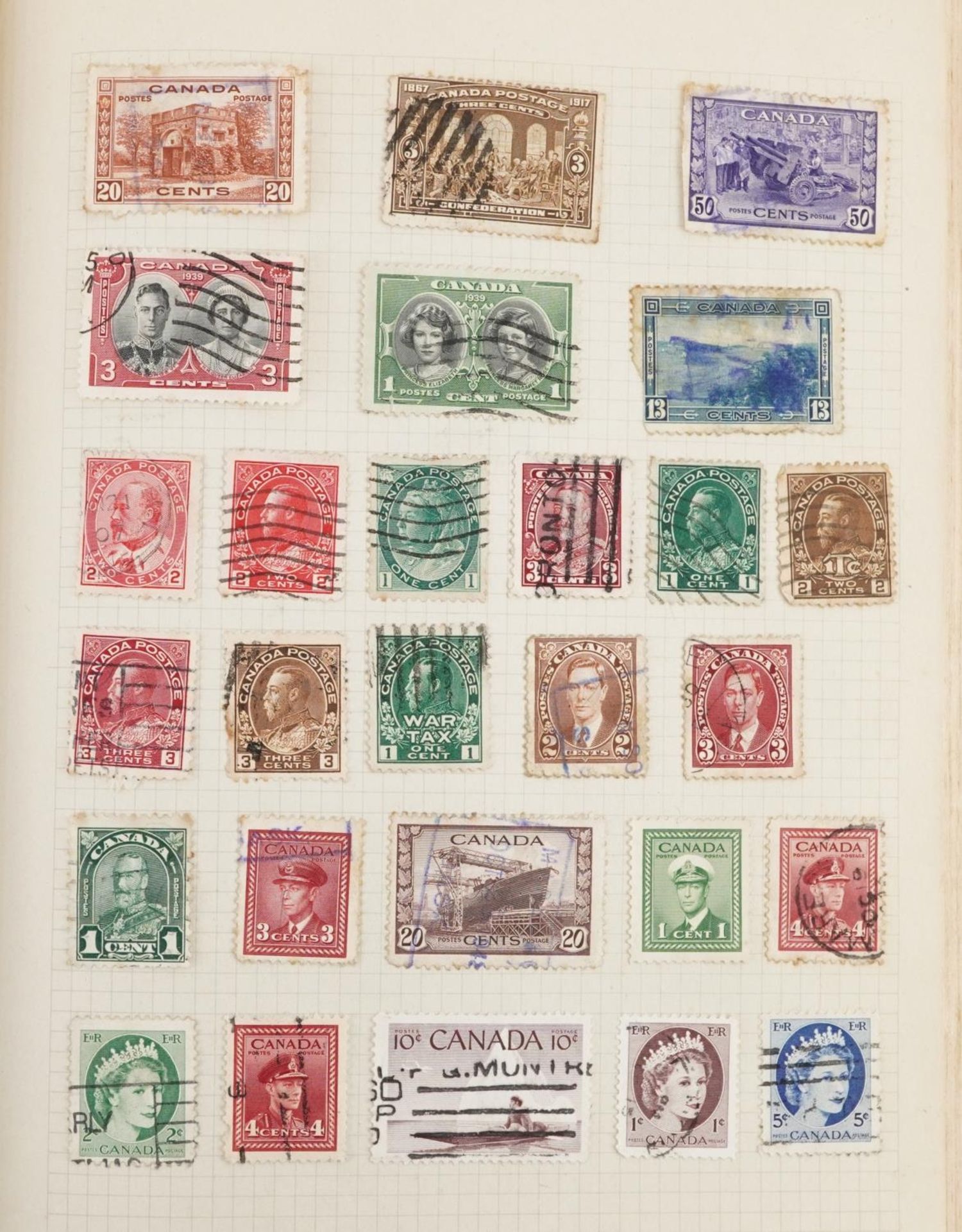 Collection of 19th century and later world stamps arranged in seven stock books and albums including - Image 29 of 39