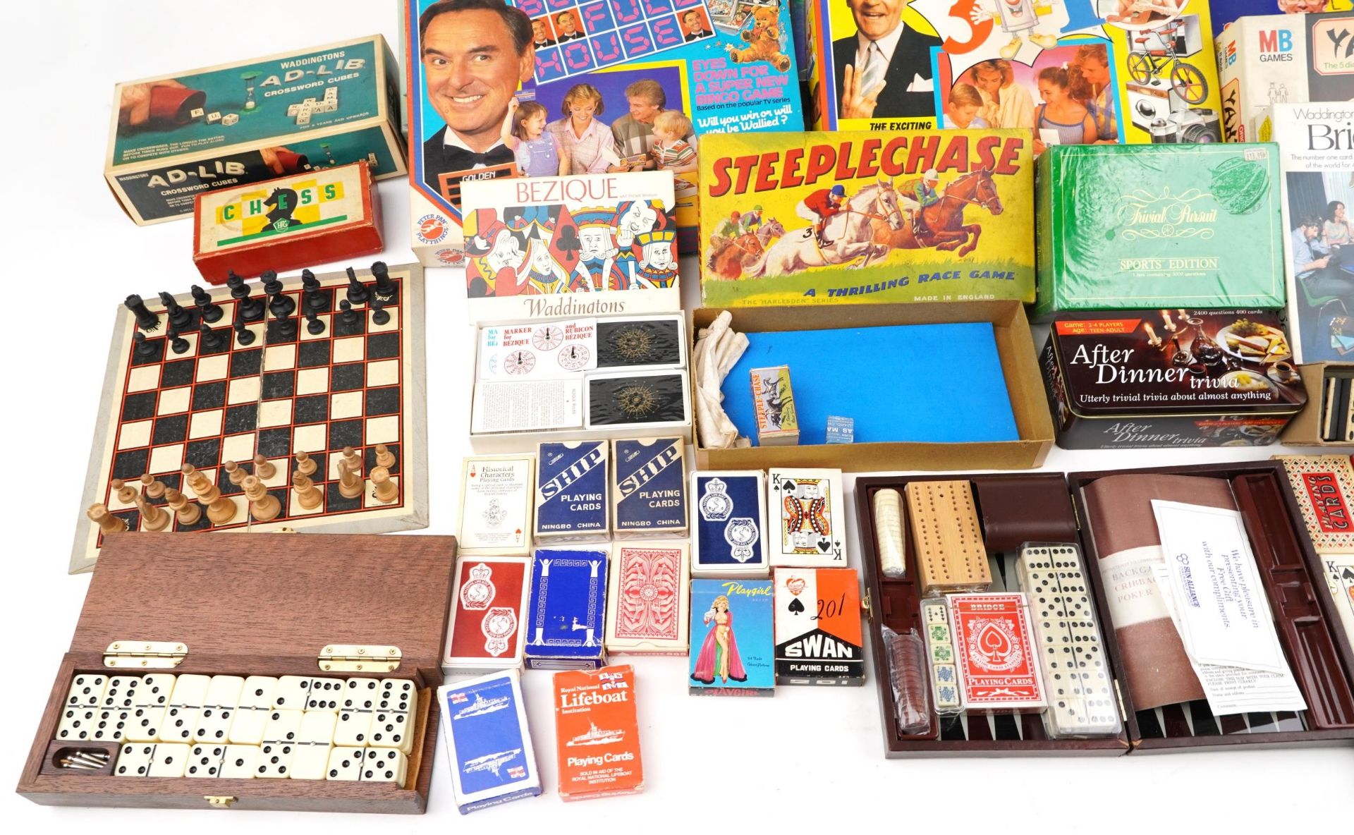 Vintage and later board games including Monopoly, Cluedo, playing cards and Trivial Pursuit - Image 8 of 10