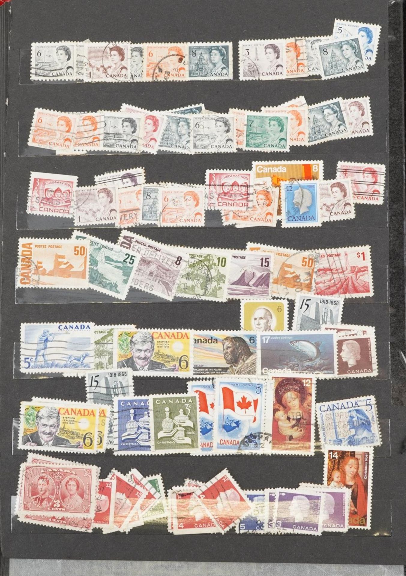 Collection of 19th century and later stamps arranged seven stock books and albums including - Image 7 of 11