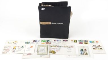 Collection of first day covers predominately arranged in an album