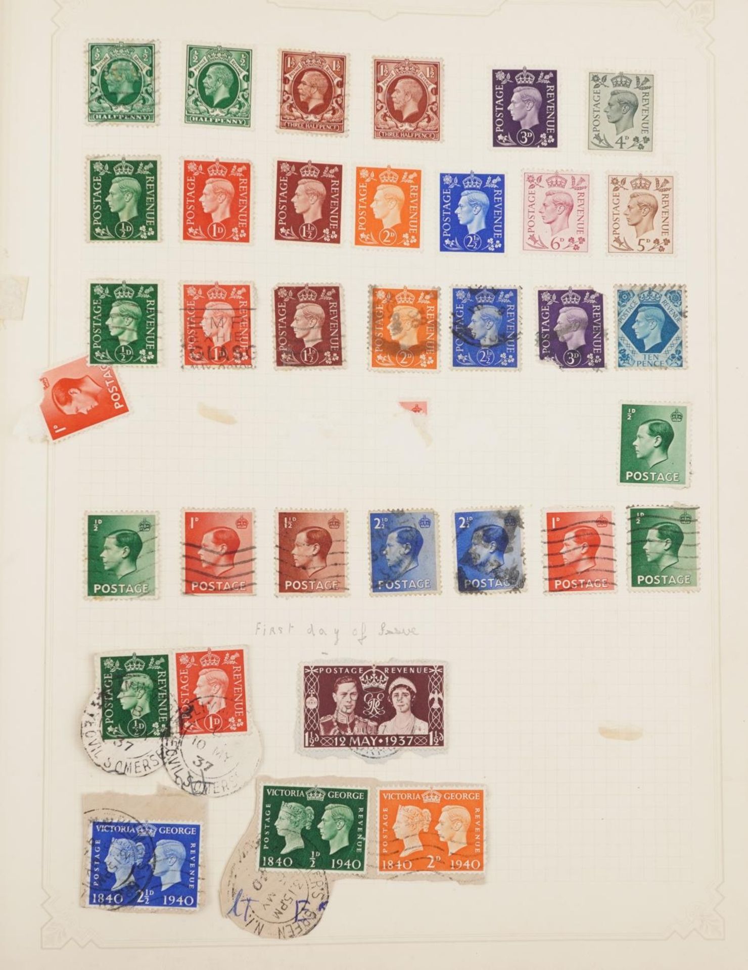 Collection of 19th century and later stamps arranged seven stock books and albums including - Image 7 of 19