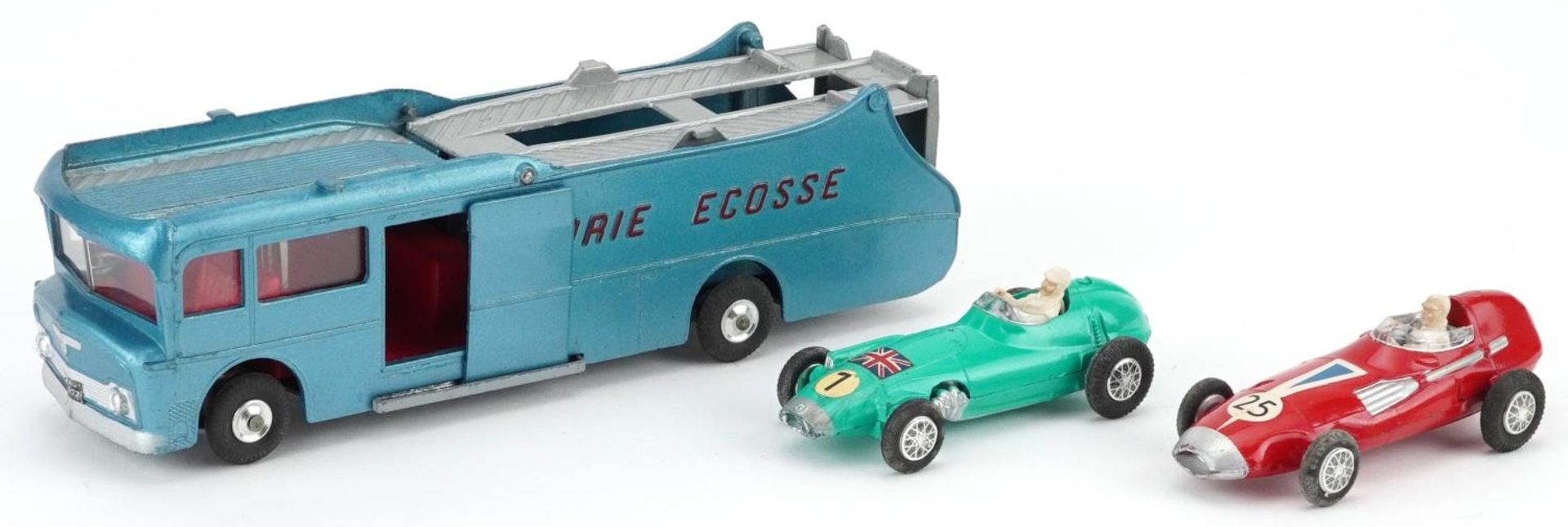 Vintage Corgi Major diecast Ecurie Ecosse racing car transporter with racing cars, gift set no 16 - Image 2 of 6