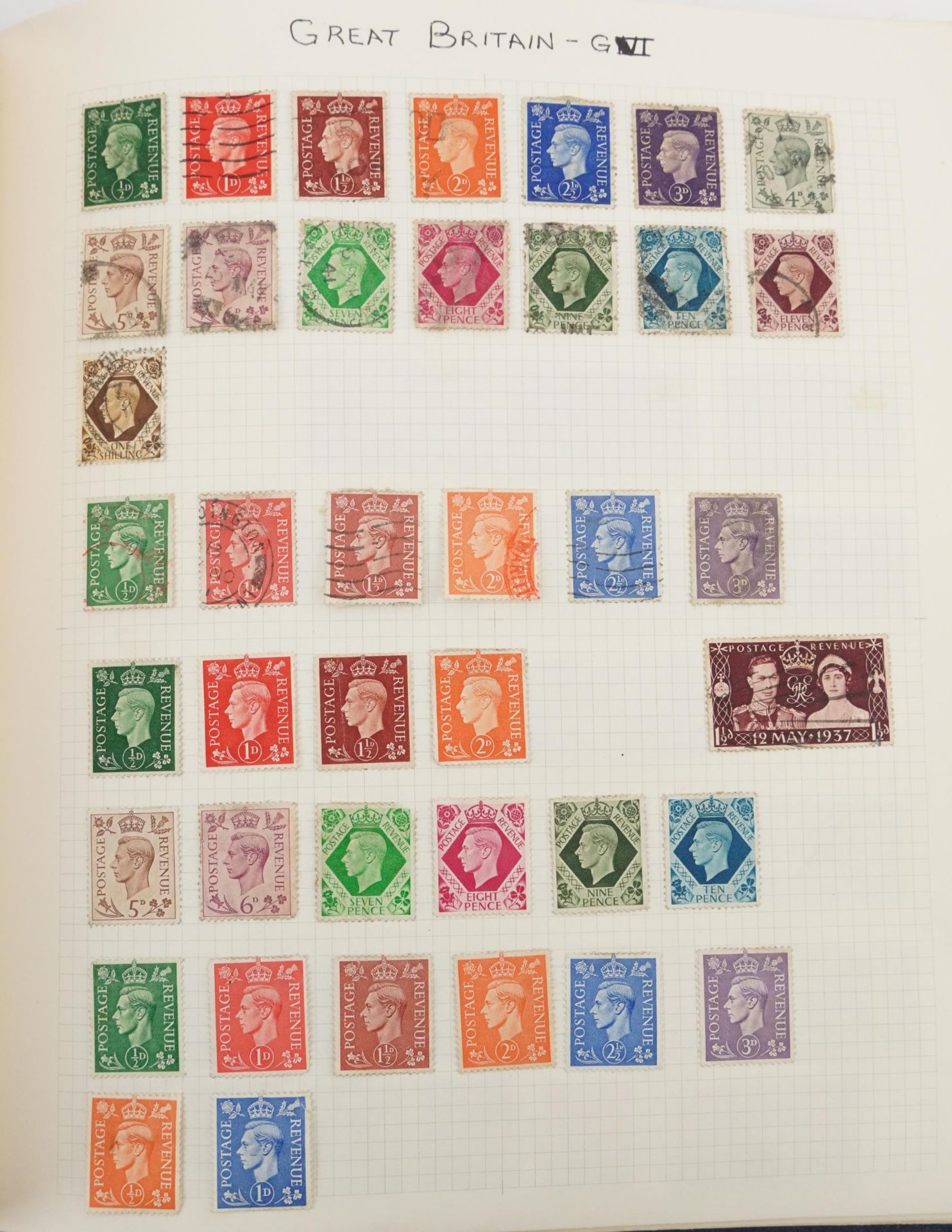 Collection of 19th century and later stamps arranged seven stock books and albums including Great - Image 20 of 37