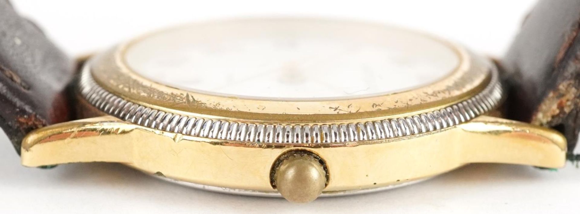 Mappin & Webb, ladies wristwatch with date aperture and box, 28mm in diameter - Image 4 of 5