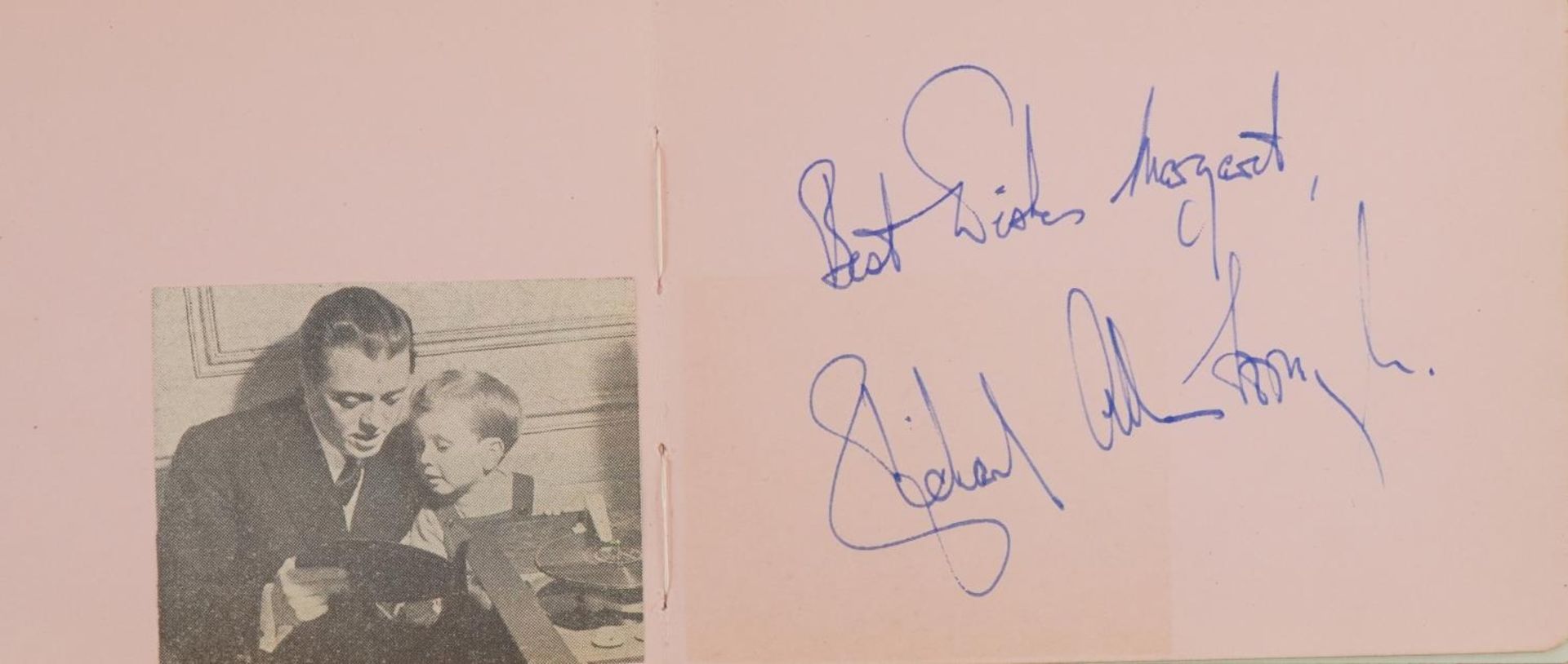 Two early 20th century autograph albums housing various autographs - Image 3 of 13