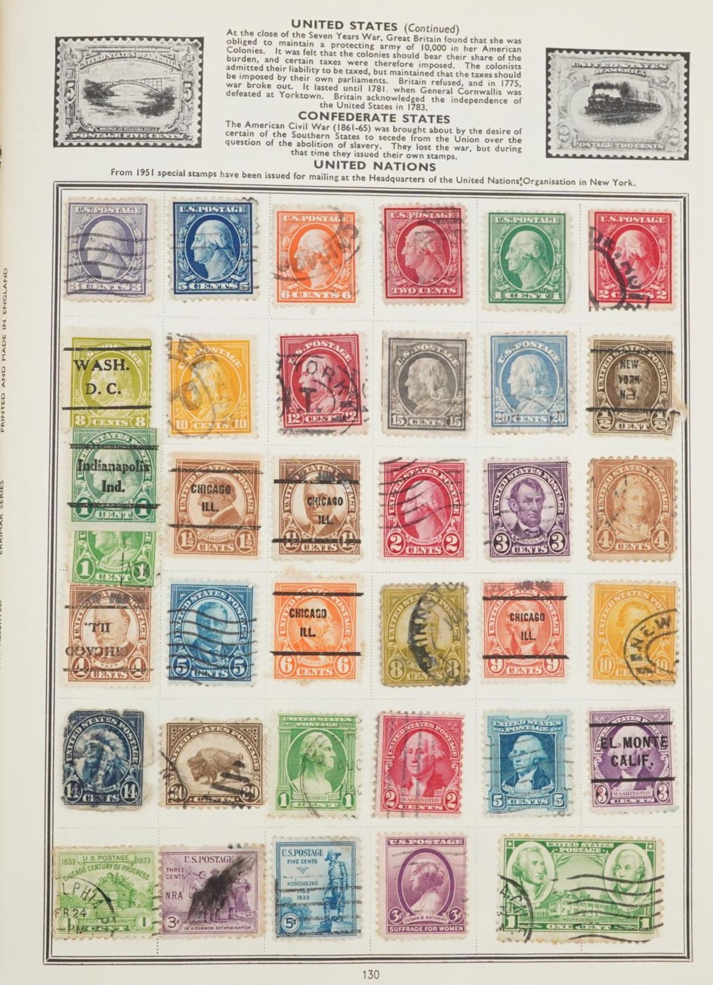 Collection of 19th century and later world stamps arranged in seven stock books and albums including - Image 31 of 39