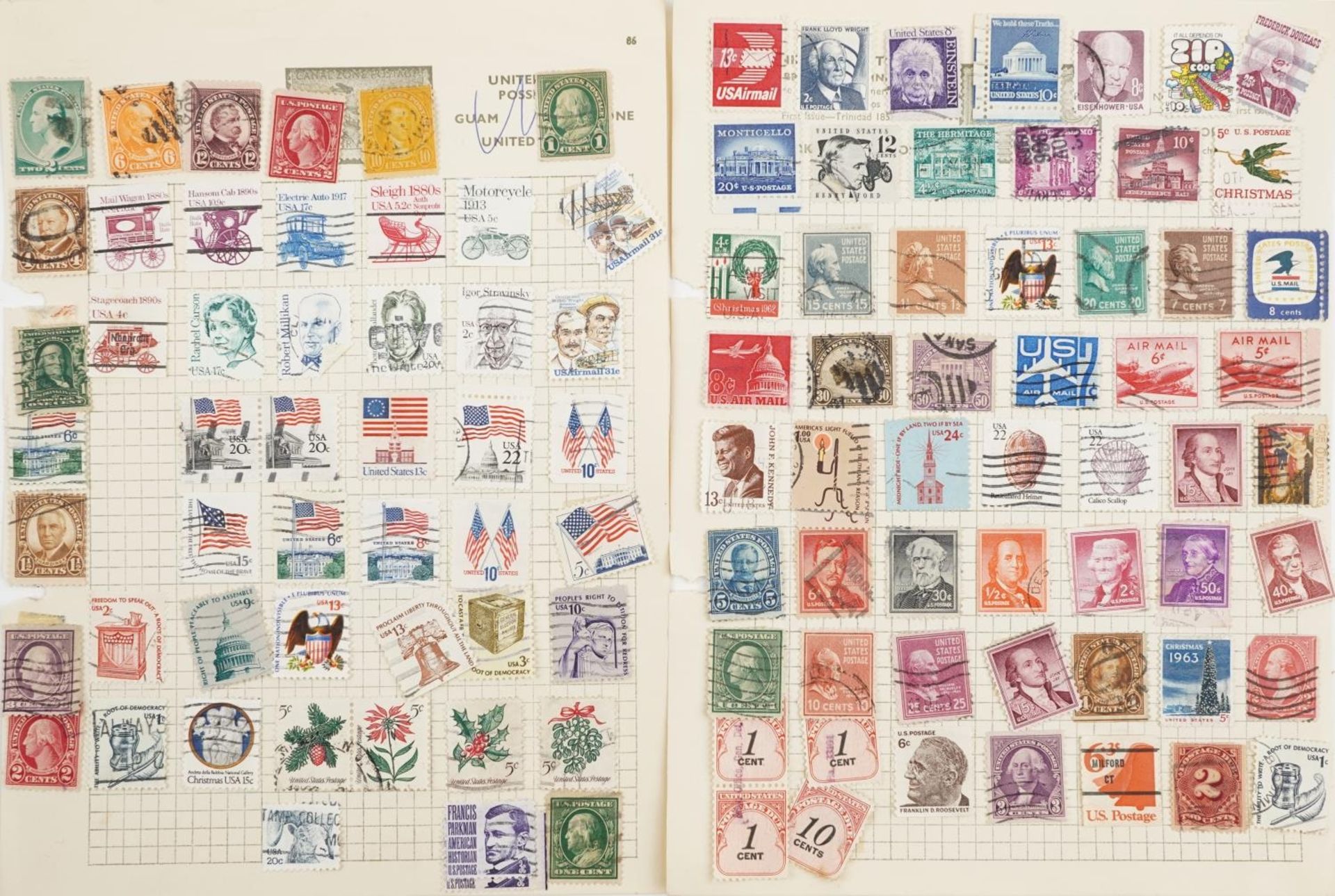 Collection of 19th century and later stamps arranged seven stock books and albums including - Image 12 of 19