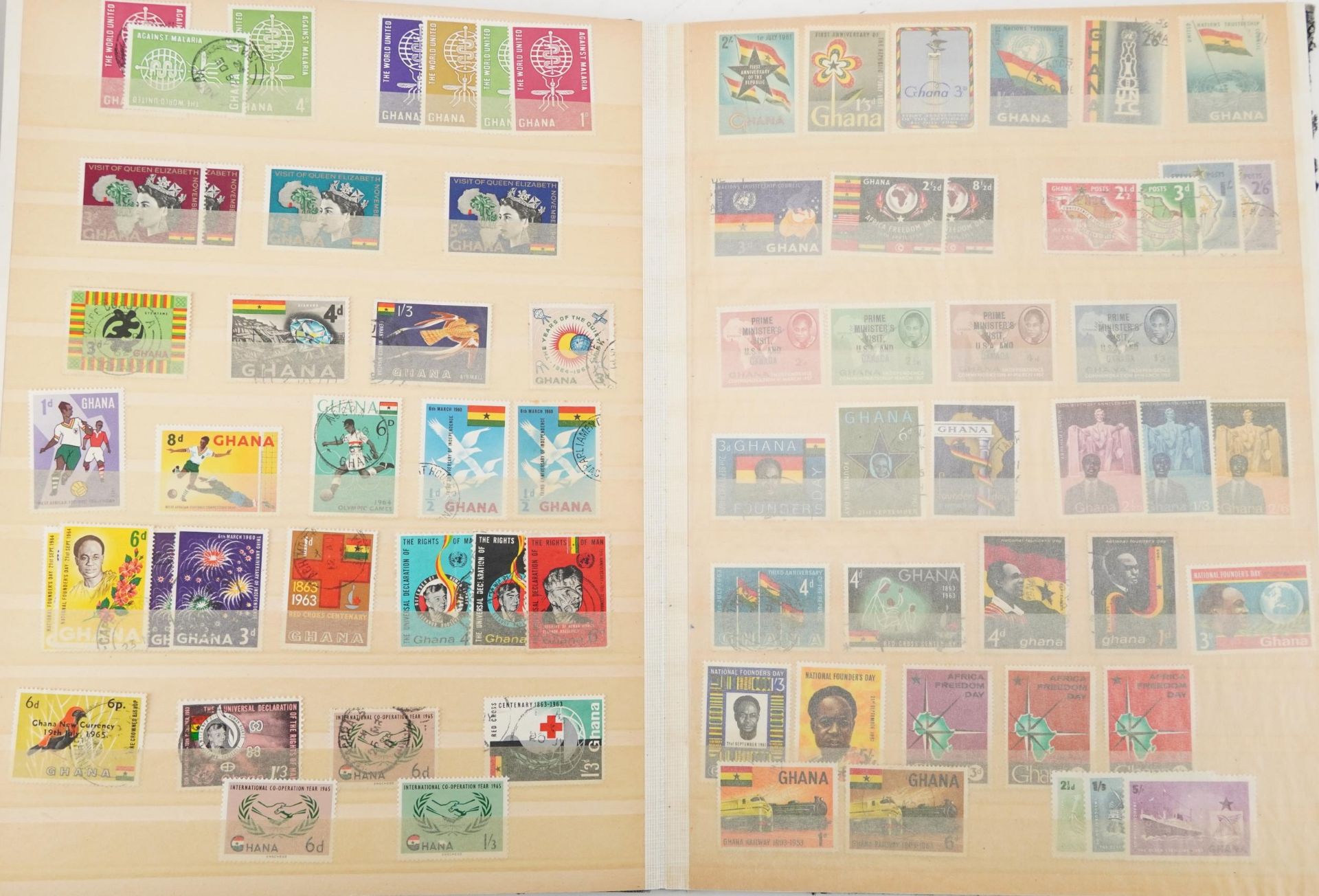 Collection of 19th century and later stamps arranged seven stock books and albums including Germany, - Image 7 of 12