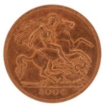 Edward VII 1904 gold half sovereign