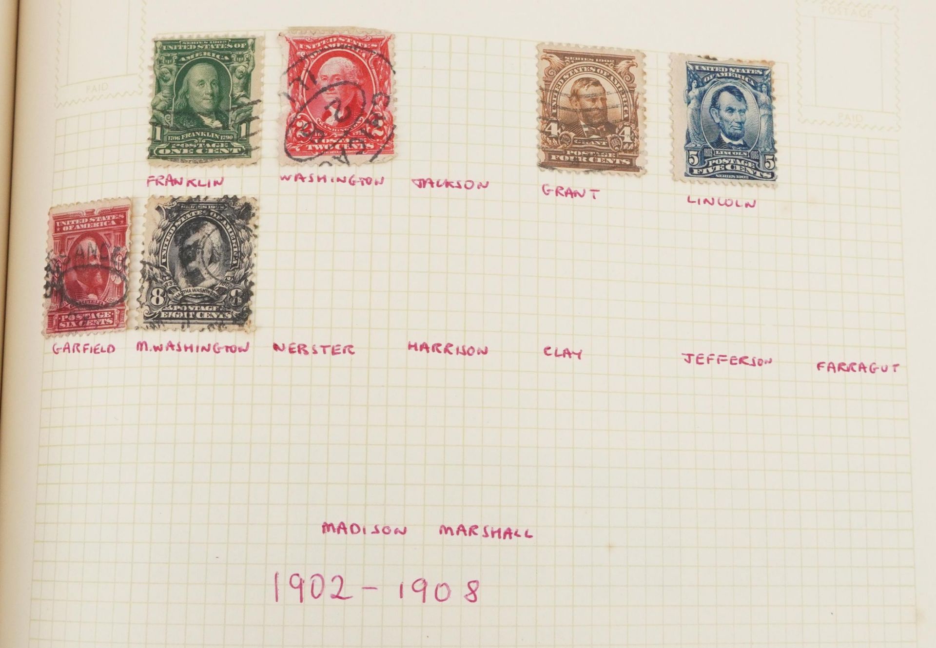 Collection of 19th century and later stamps arranged seven stock books and albums including Great - Image 34 of 37