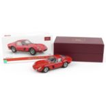 CMC 1:18 scale diecast model Ferrari 250 GTO in red with box and slip cover
