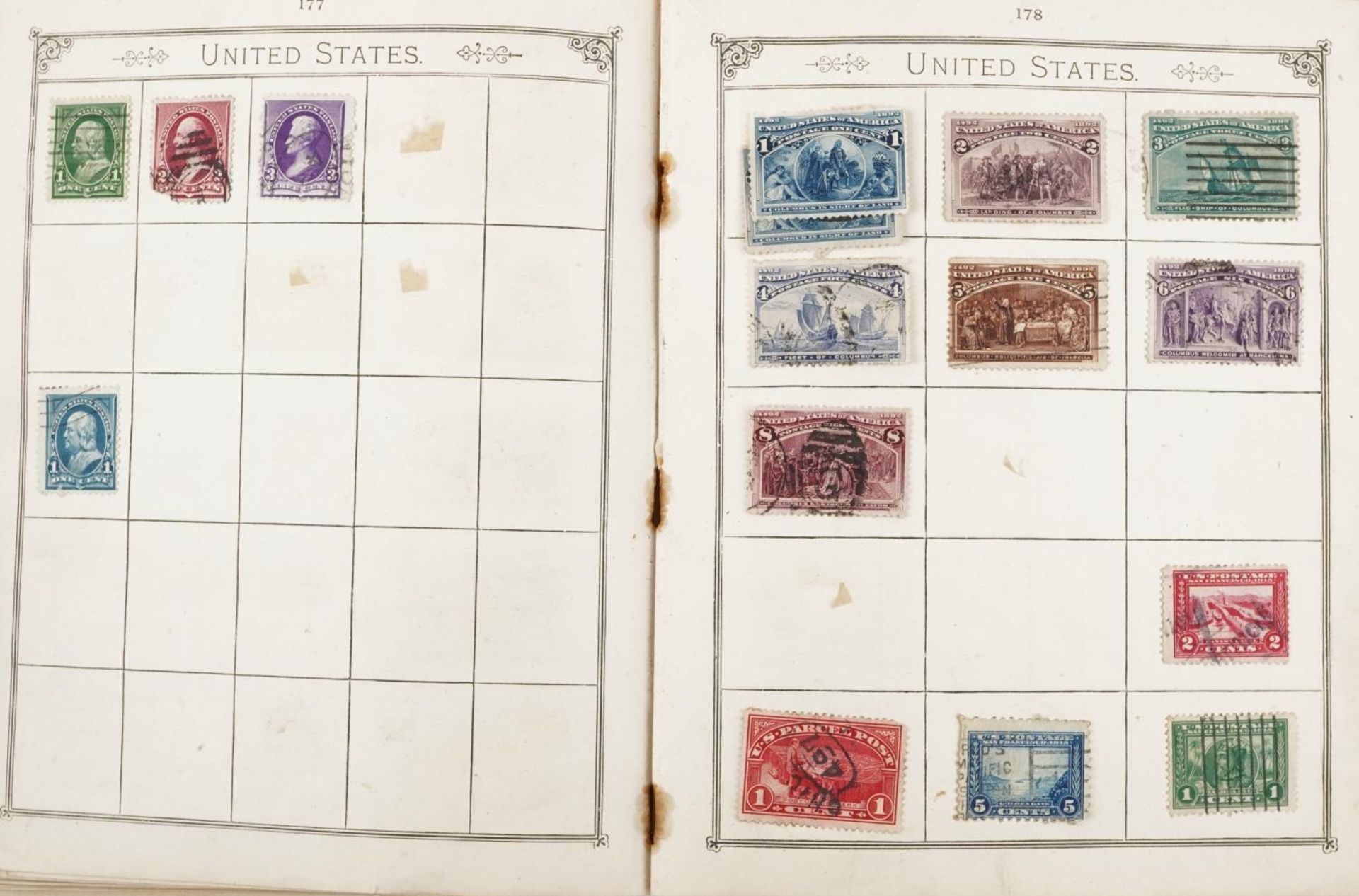 Collection of 19th century and later stamps arranged seven stock books and albums including - Image 11 of 16