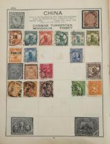 Collection of antique and later British and world stamps arranged in six albums/stock books