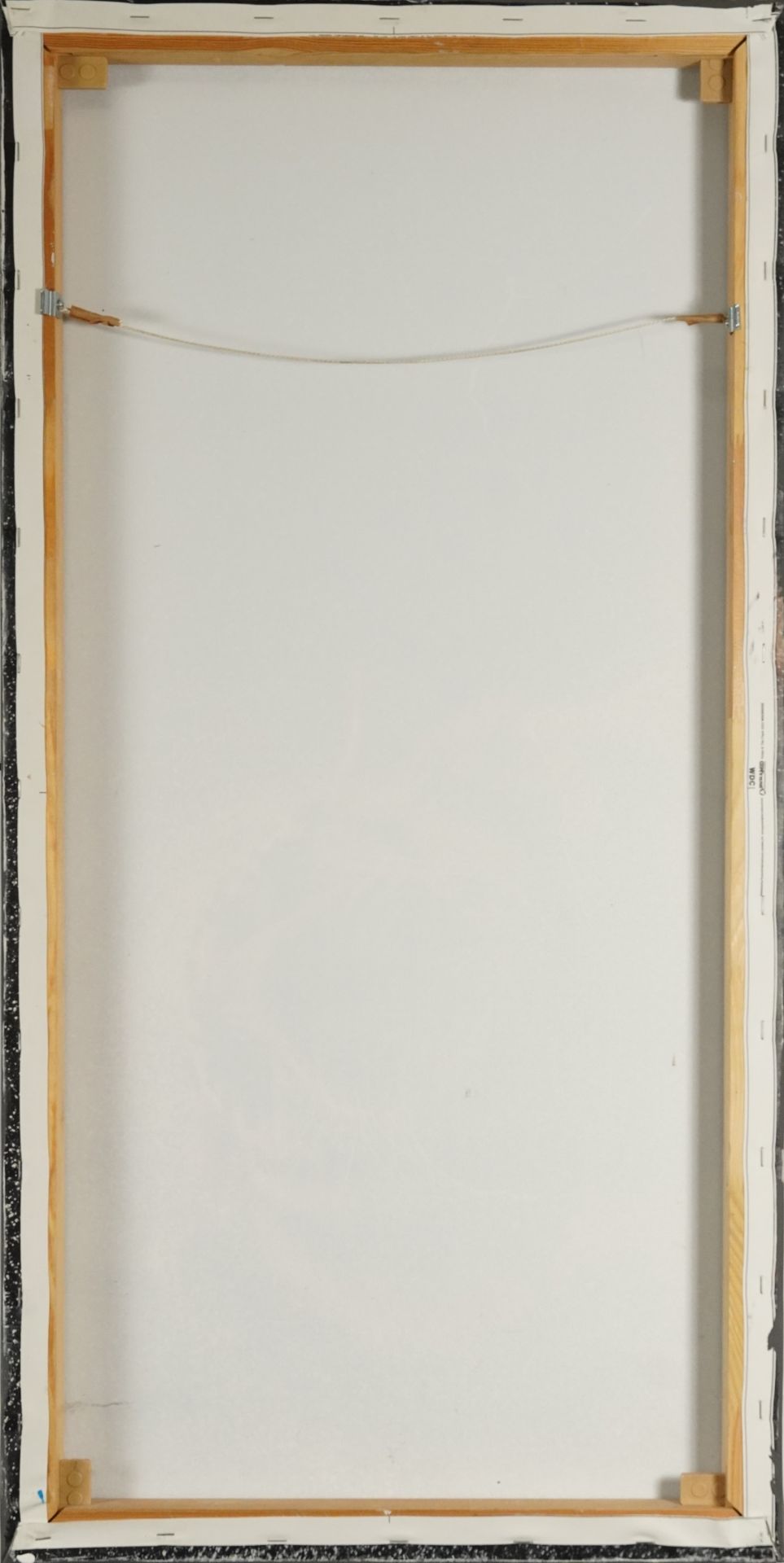 Clive Fredriksson - Jimi Hendrix, contemporary oil on canvas, unframed, 100.5cm x 50.5cm - Image 3 of 3