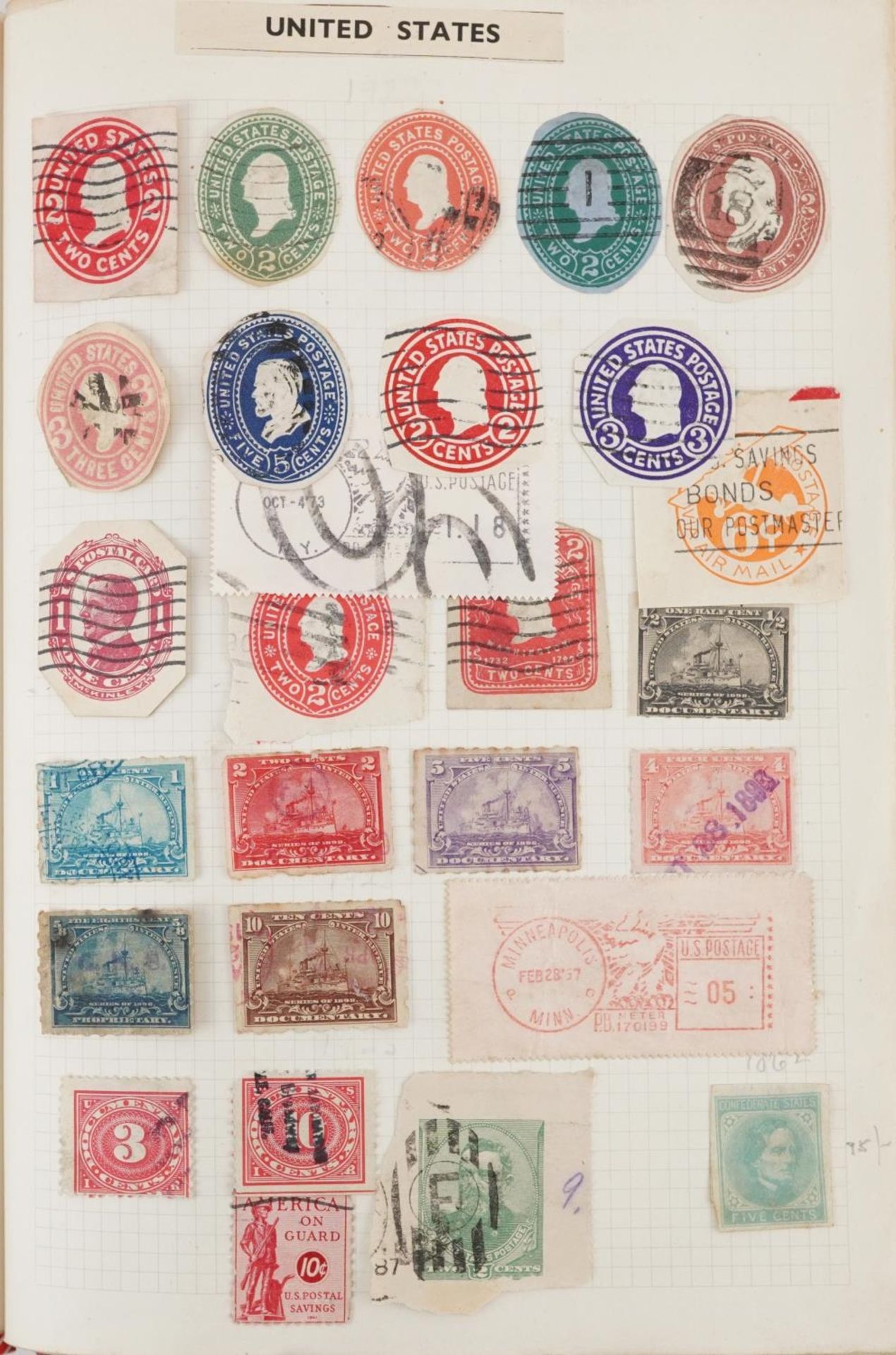 Collection of 19th century and later world stamps arranged in seven stock books and albums including - Image 28 of 39