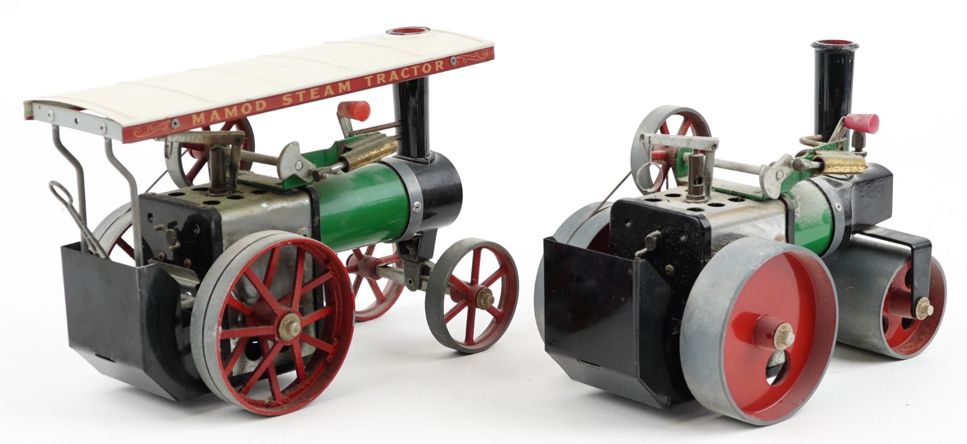 Two vintage Mamod steam tractor - Bild 2 aus 3