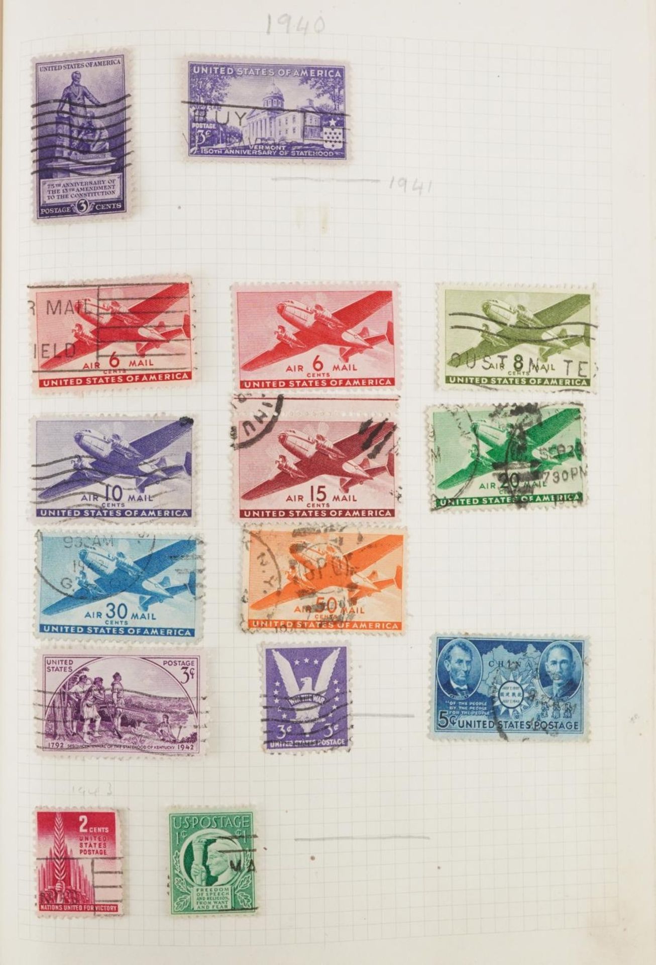 Collection of 19th century and later world stamps arranged in seven stock books and albums including - Image 18 of 39