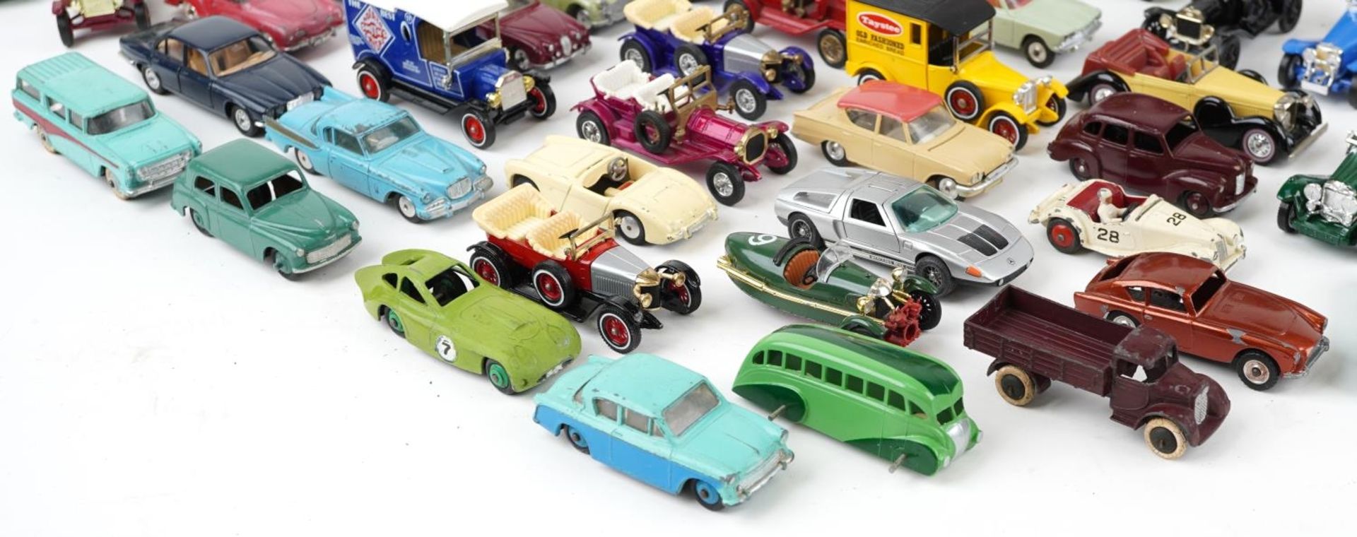 Large collection of vintage and later predominantly diecast vehicles, some with boxes, including - Image 6 of 7