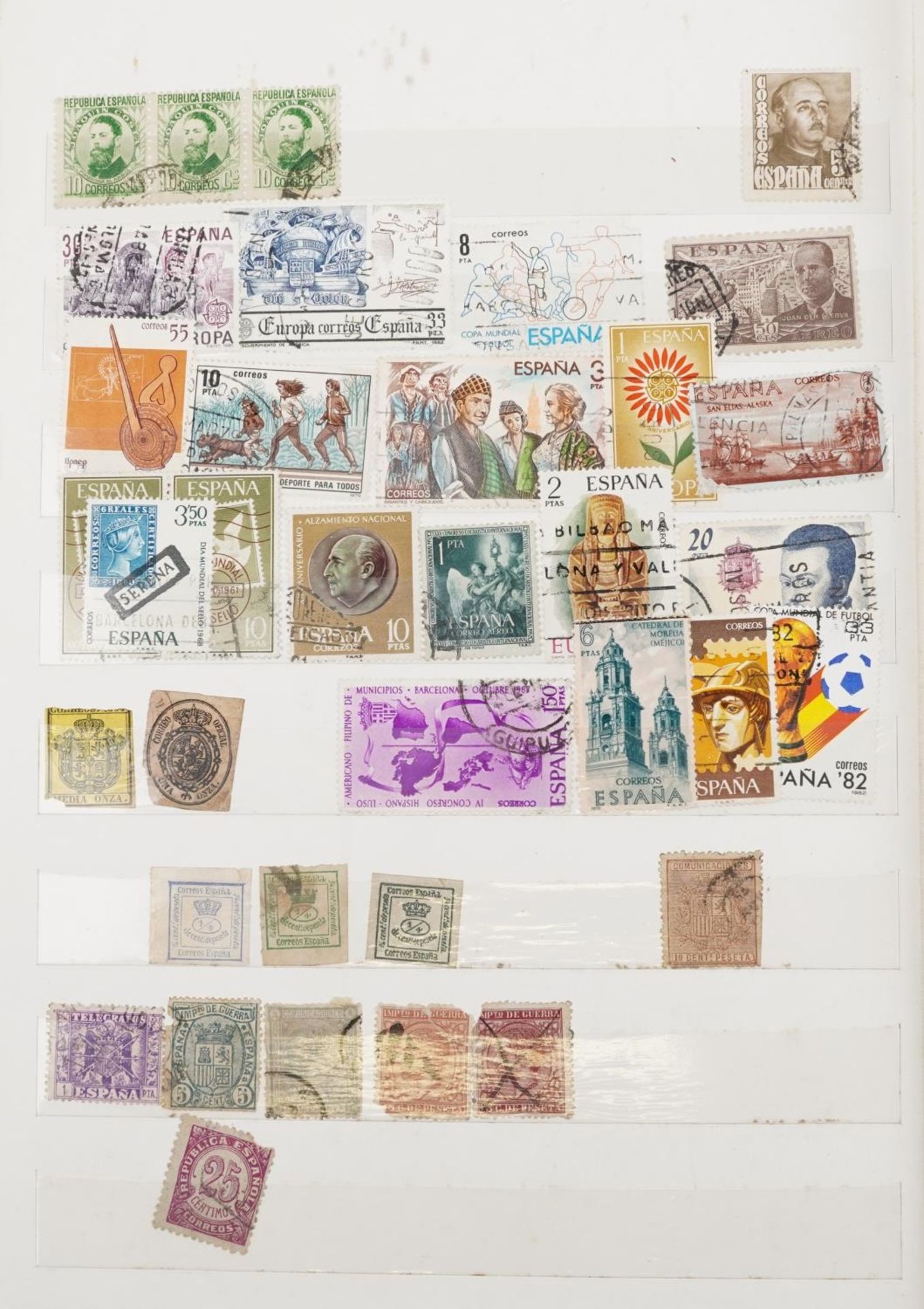 Collection of 19th century and later stamps arranged seven stock books and albums including - Image 6 of 19