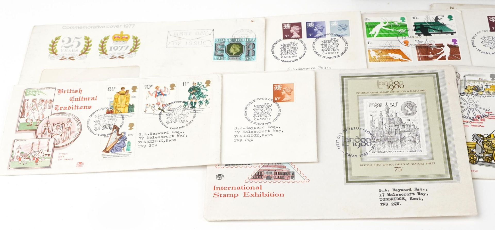 Collection of first day covers predominately arranged in an album - Image 2 of 10