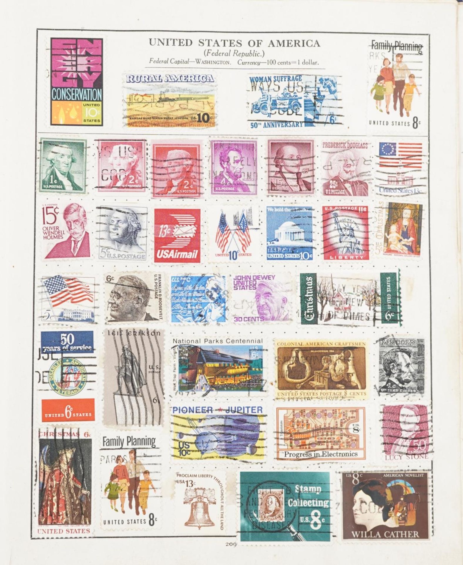 Collection of 19th century and later world stamps arranged in seven stock books and albums including - Image 20 of 29