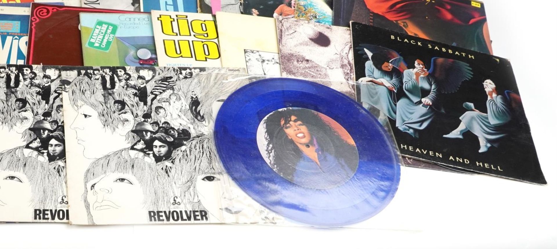 Vinyl LP records including Pink Floyd, Iron Maiden, The Beatles, David Bowie, Jack Bruce, AC/DC, - Bild 5 aus 5