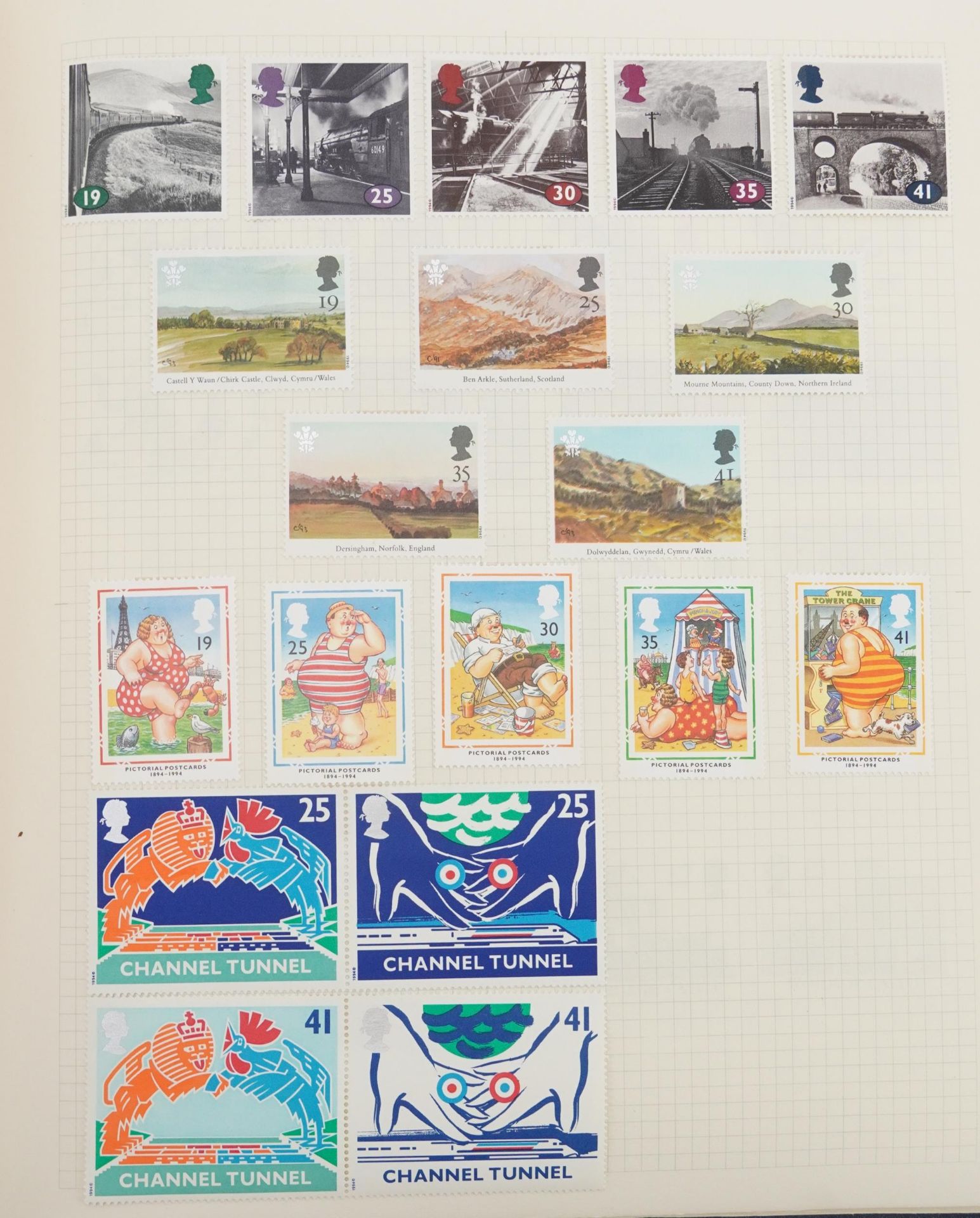 Collection of 19th century and later stamps arranged seven stock books and albums including Great - Image 14 of 37