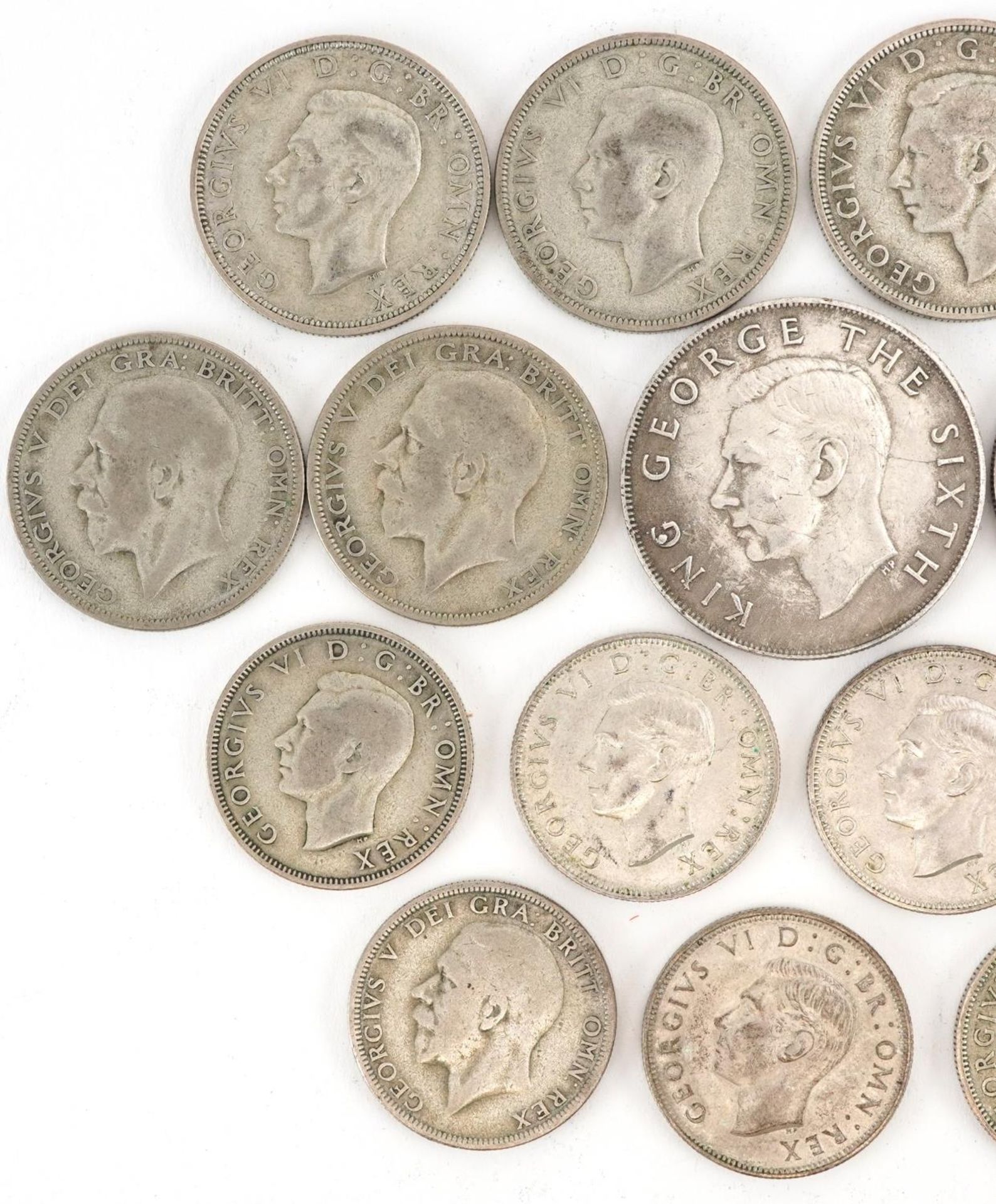 British and New Zealand coinage including half crowns and florins, 240g - Bild 5 aus 6
