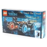 Lego Disney Tron Legacy model kit, signed in ink by the creator, set numbered 21314