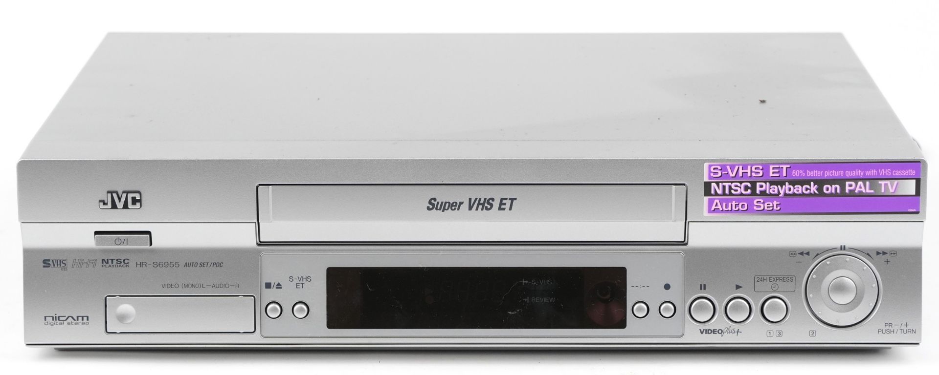 As new JVC video cassette recorder with box, model HR-S6955UK - Bild 2 aus 4